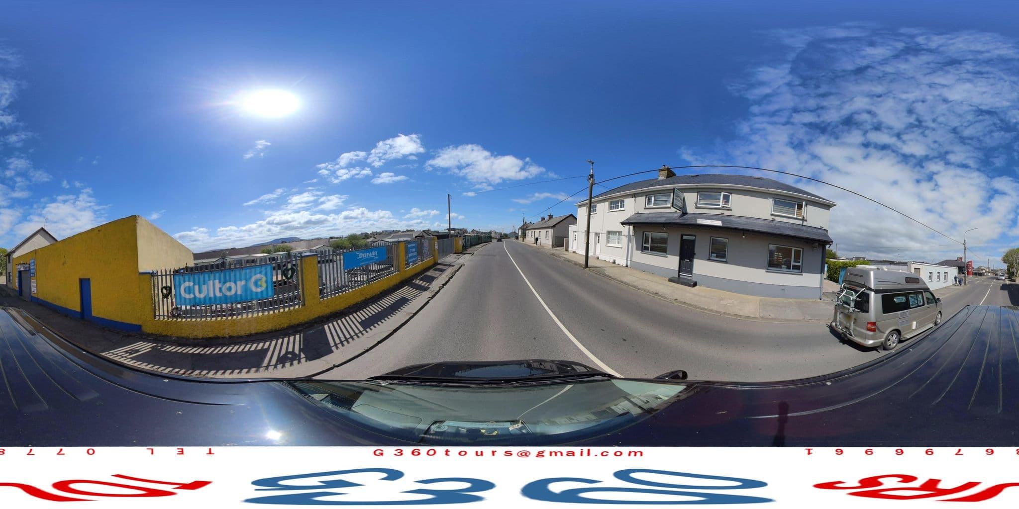 Street view near Clarkes, Bundoran — © g360tours (CC BY-SA · Mapillary)