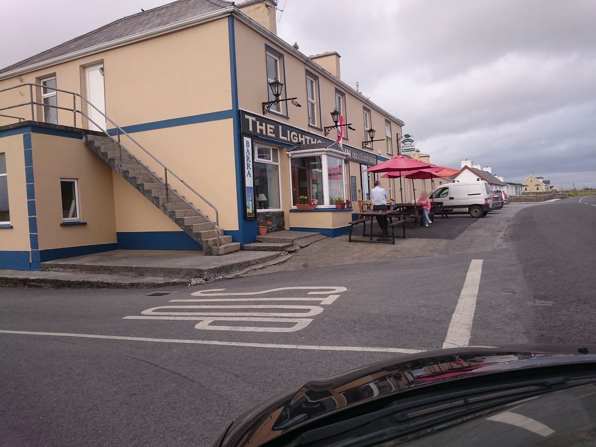 Street view near The Lighthouse Inn, Ballybunnion — © moltonel (CC BY-SA · Mapillary)