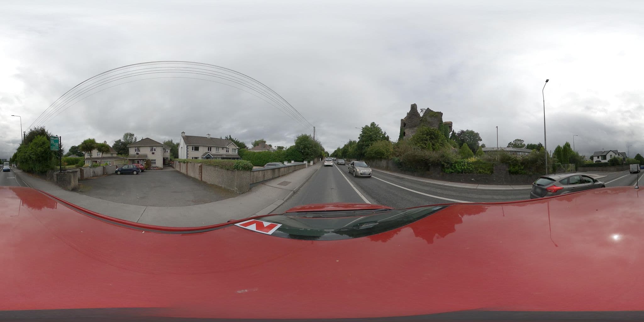 Street view near Castletroy Inn B&B, Castletroy — © annekaro (CC BY-SA · Mapillary)