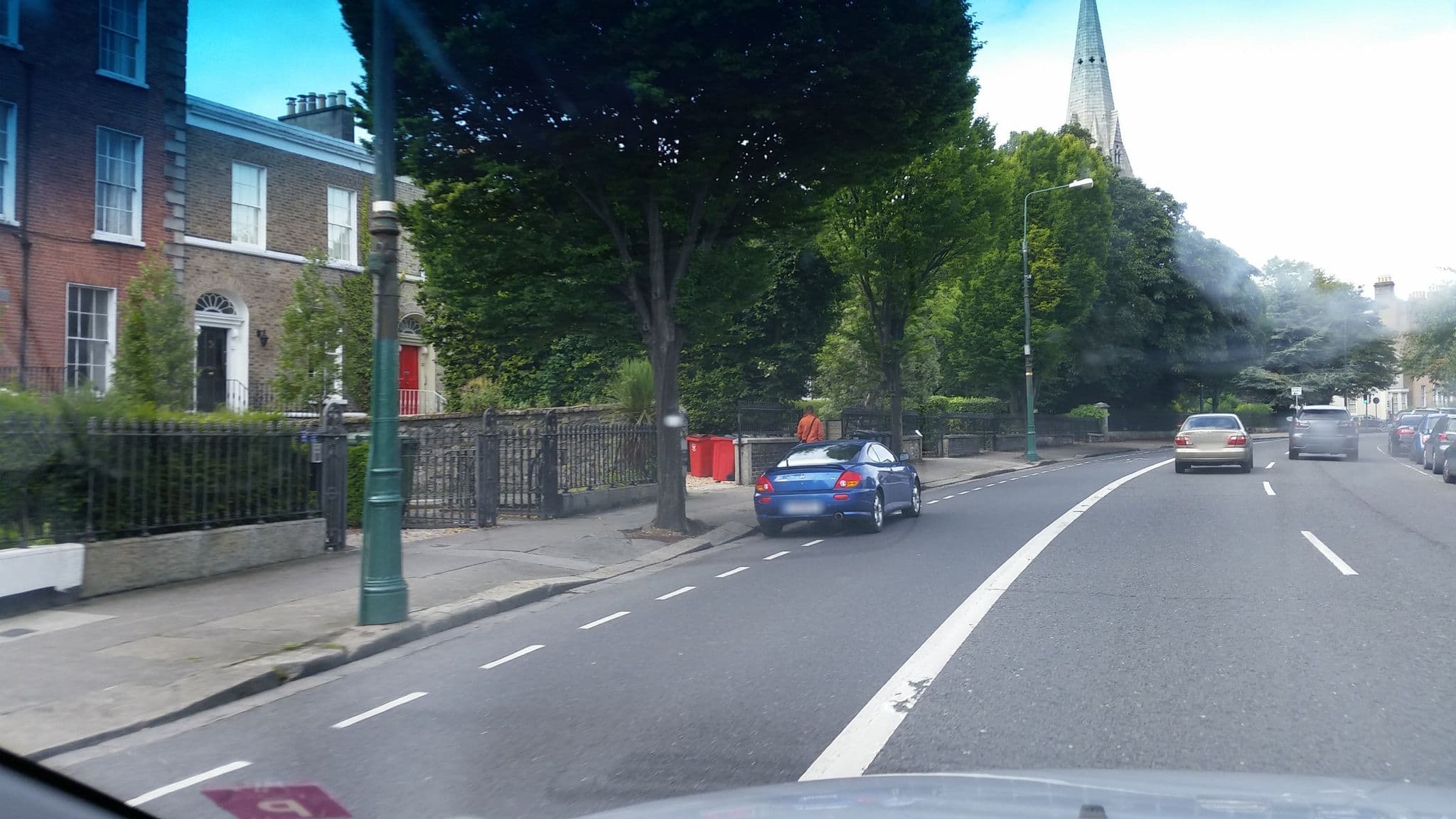 Street view near Abbeyleigh House, Dublin — © debigc (CC BY-SA · Mapillary)