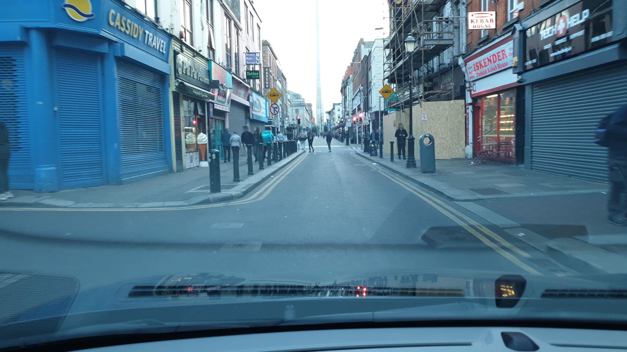 Street view near The Pillar B&B, Dublin — © yannakis (CC BY-SA · Mapillary)