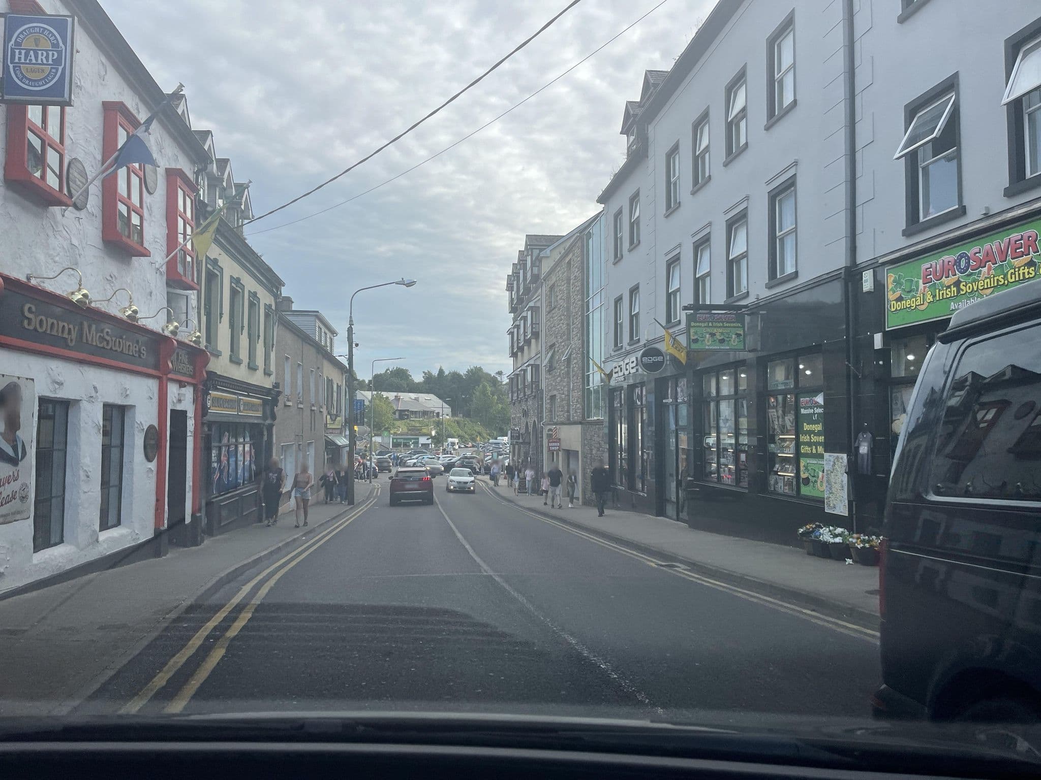 Street view near The Central Hotel, Donegal — © noelb (CC BY-SA · Mapillary)