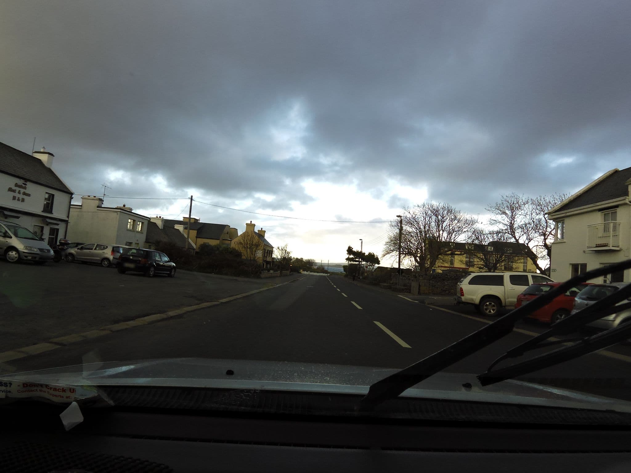 Street view near Vaughan's Anchor Inn, Ennistimon