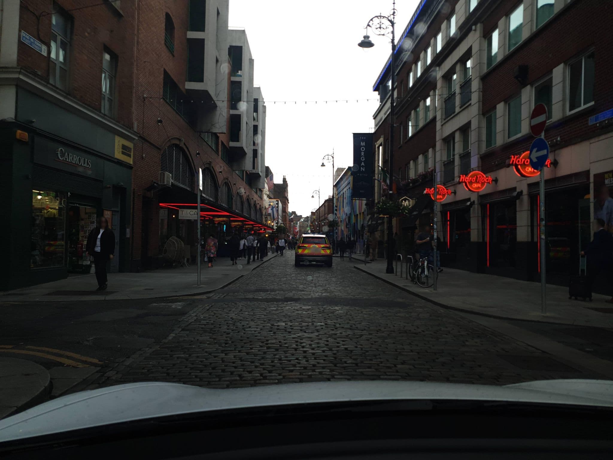 Street view near The Morgan Hotel, Dublin — © yannakis (CC BY-SA · Mapillary)
