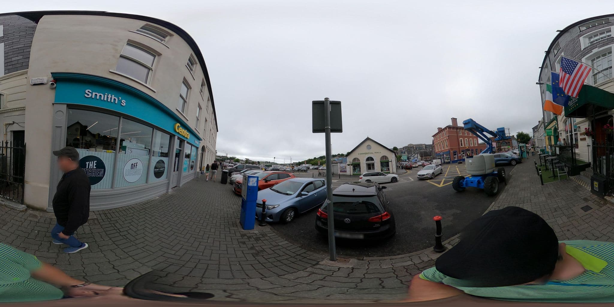 Street view near The Old Bank House, Kinsale — © graharg (CC BY-SA · Mapillary)