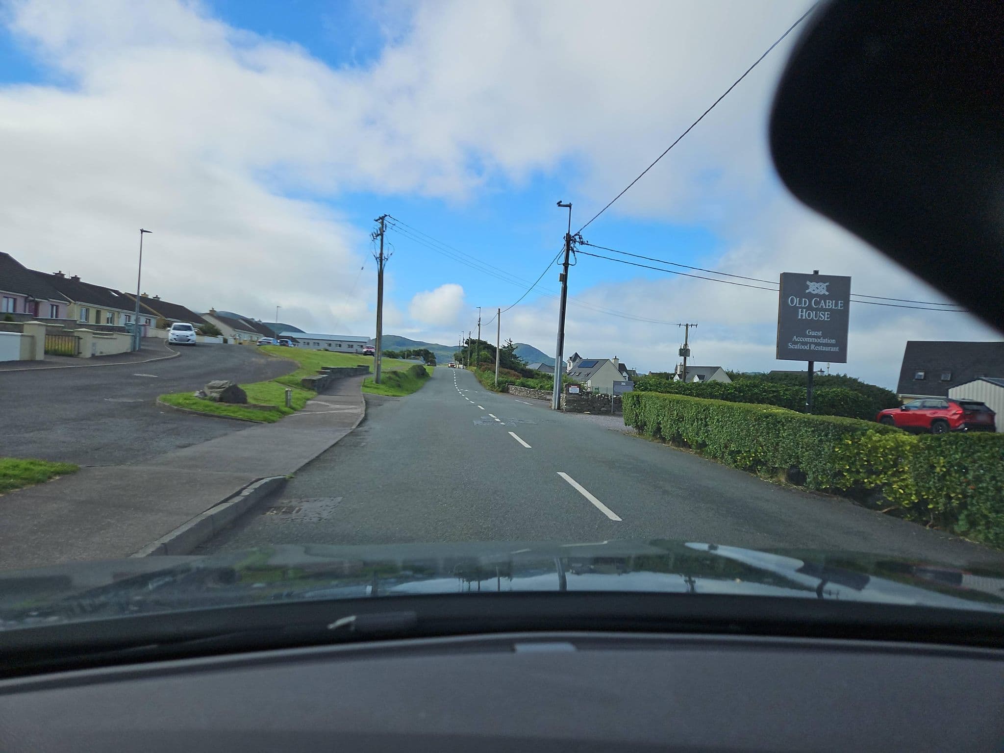 Street view near Old Cable House, Cahersiveen — © toho (CC BY-SA · Mapillary)
