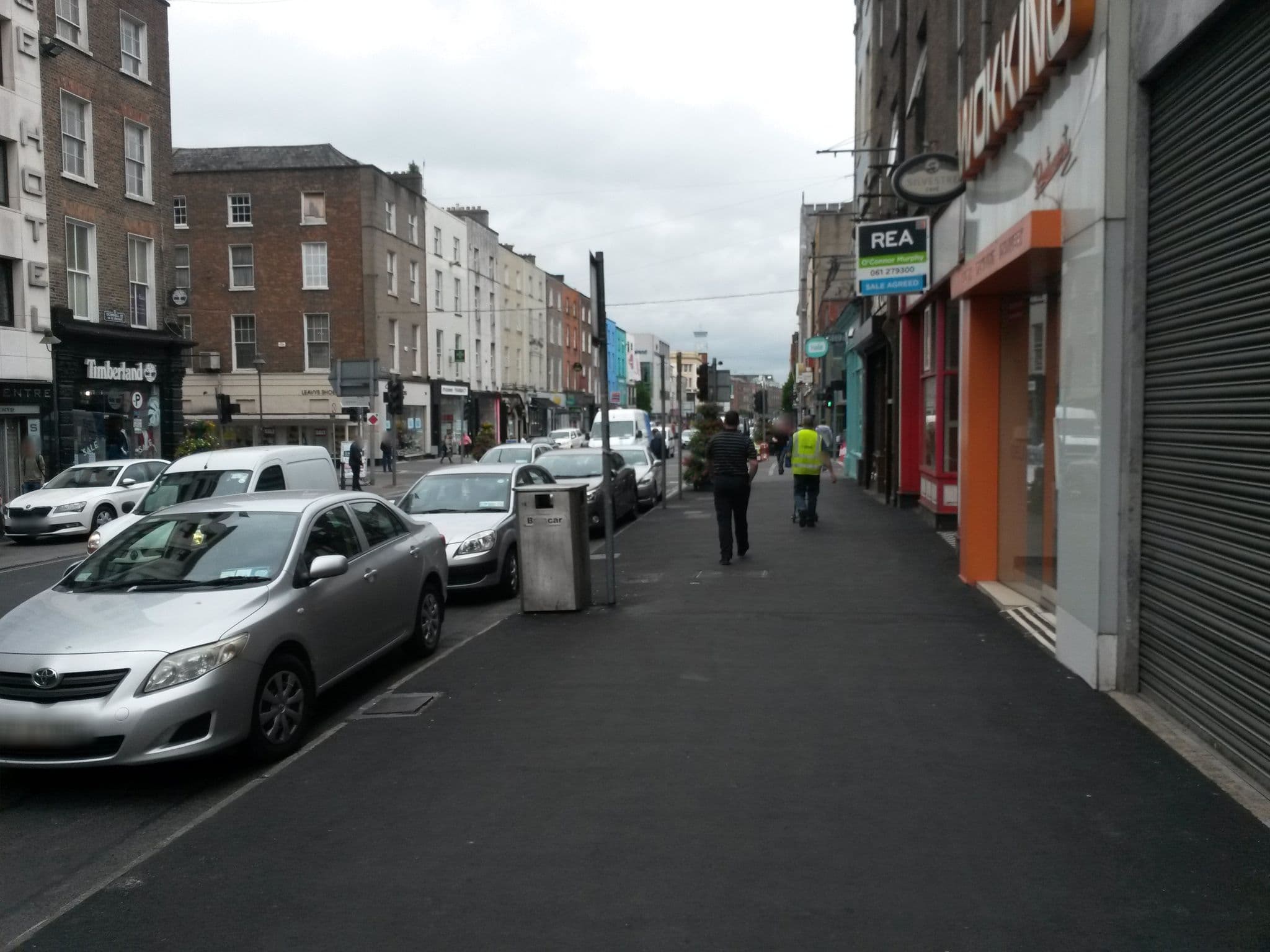 Street view near The George, Limerick — © rausk (CC BY-SA · Mapillary)