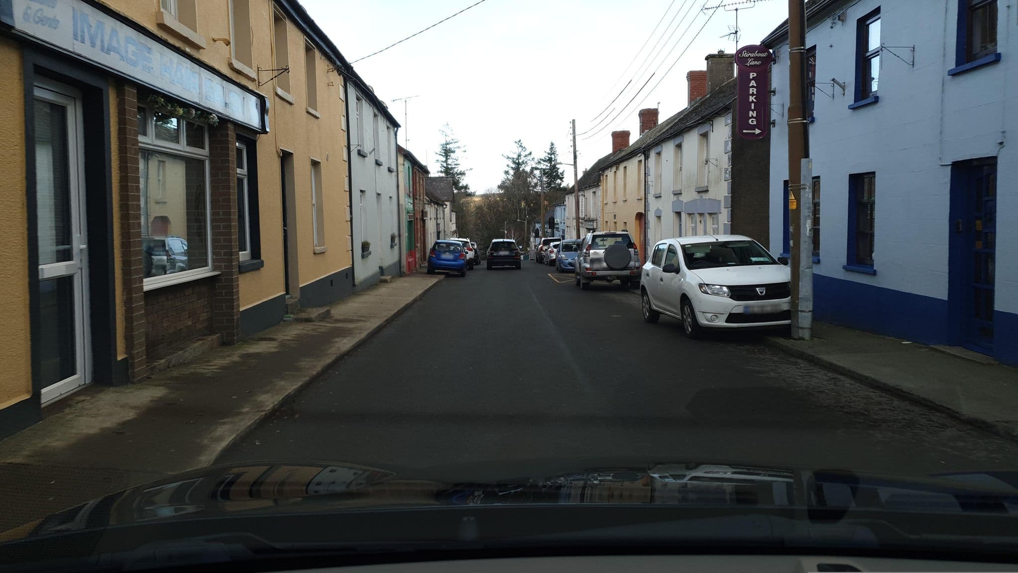 Street view near Stirabout Lane Bed and Breakfast, Rathdrum — © yannakis (CC BY-SA · Mapillary)