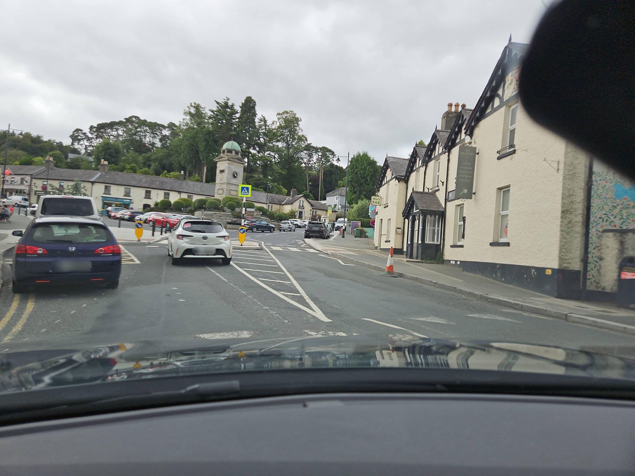 Street view near Powerscourt Arms Country House, Enniskerry — © toho (CC BY-SA · Mapillary)