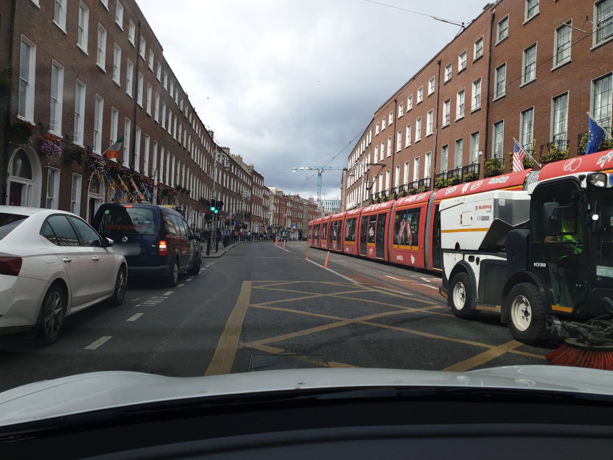 Street view near The Dean Hotel, Dublin — © yannakis (CC BY-SA · Mapillary)