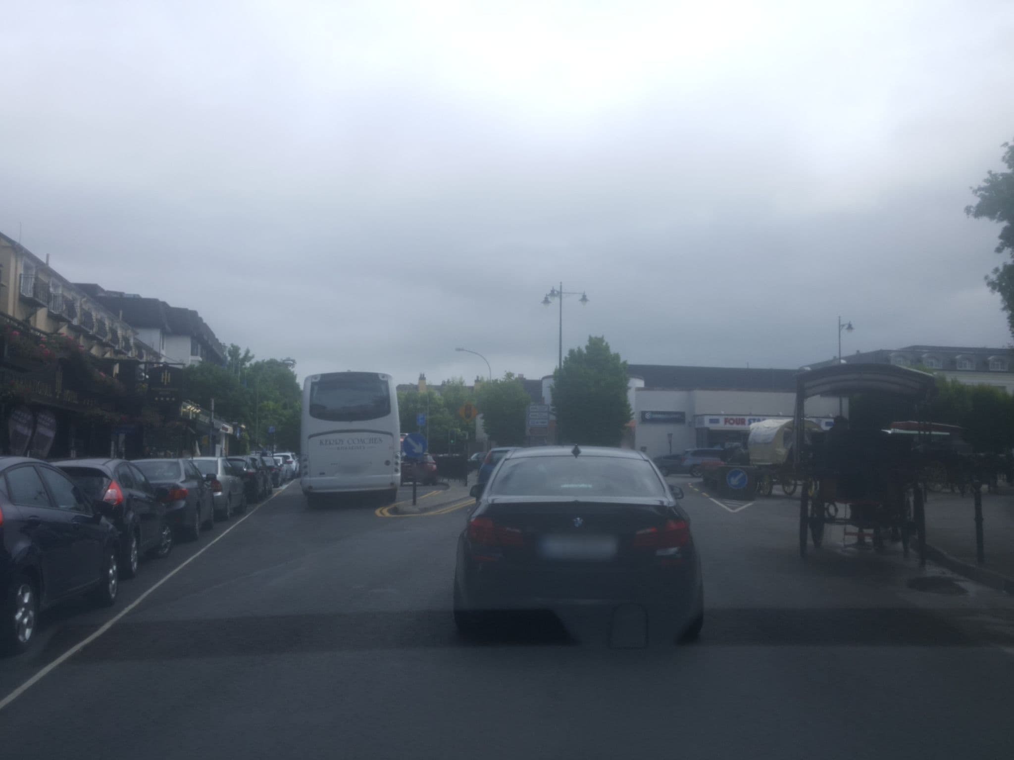 Street view near Ross Hotel, Killarney