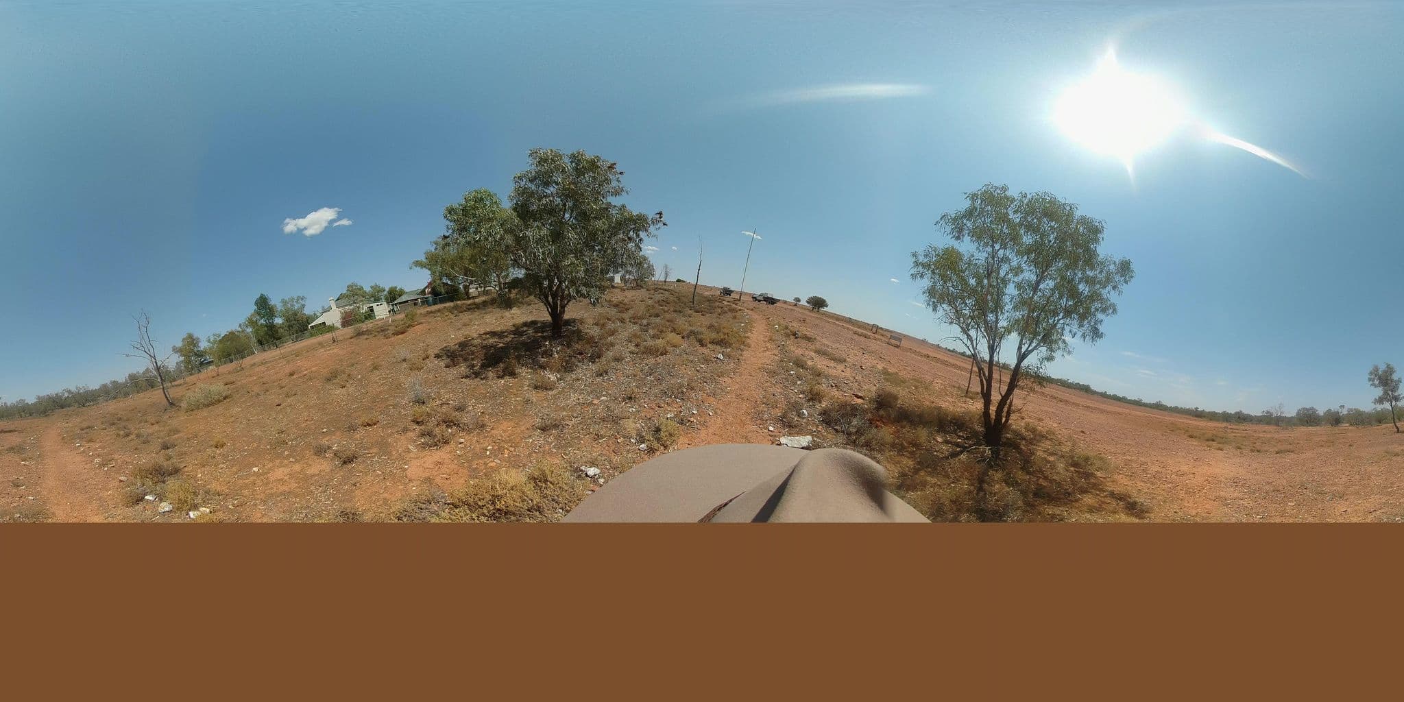 Street view near Mt Wood Historic Homestead, Broken Hill