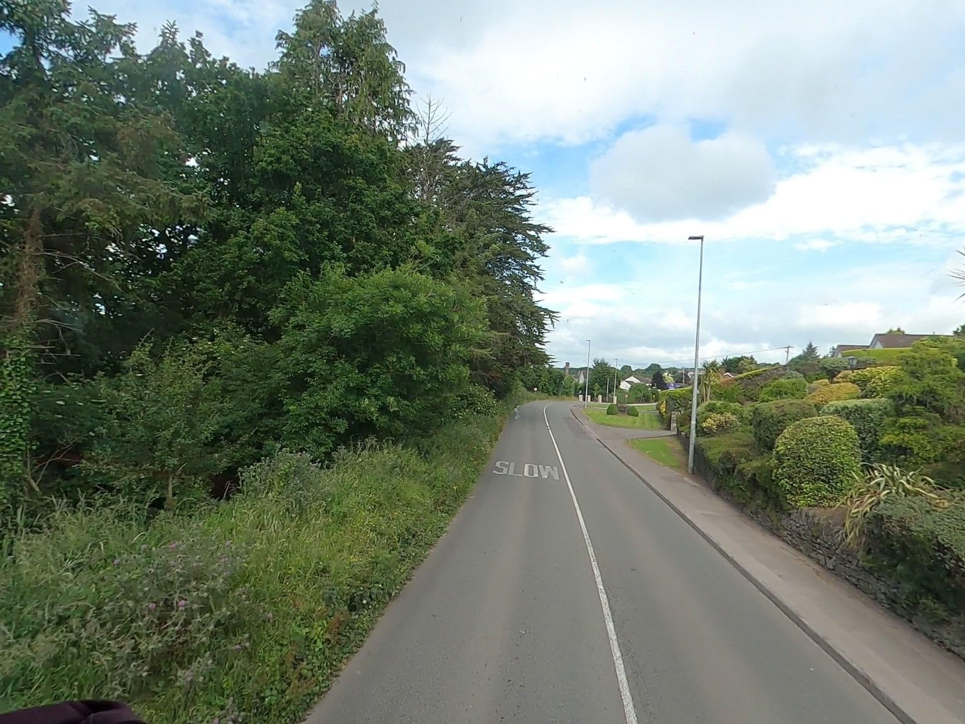 Street view near Blarney Vale House B&B, Blarney — © graharg (CC BY-SA · Mapillary)