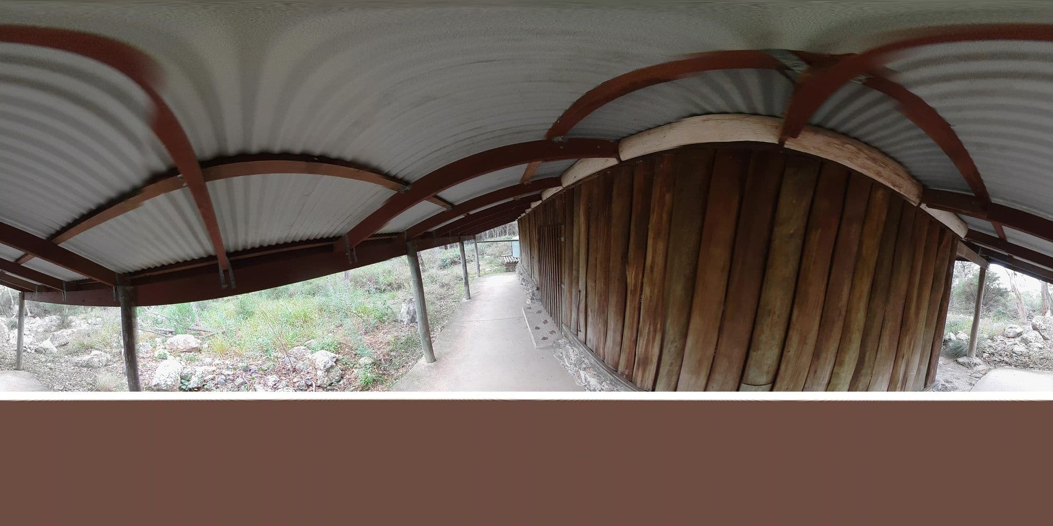Street view near Bournda National Park Field Studies Huts, Tura Beach — © Echidna (CC BY-SA · Mapillary)