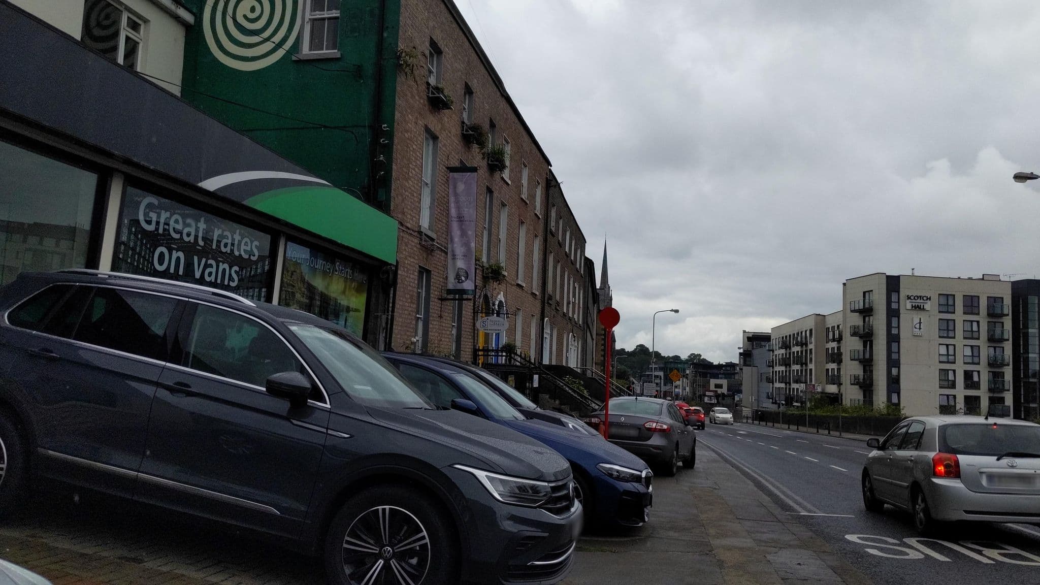 Street view near Spoon and Stars Hostel, Drogheda — © cutefemboy (CC BY-SA · Mapillary)