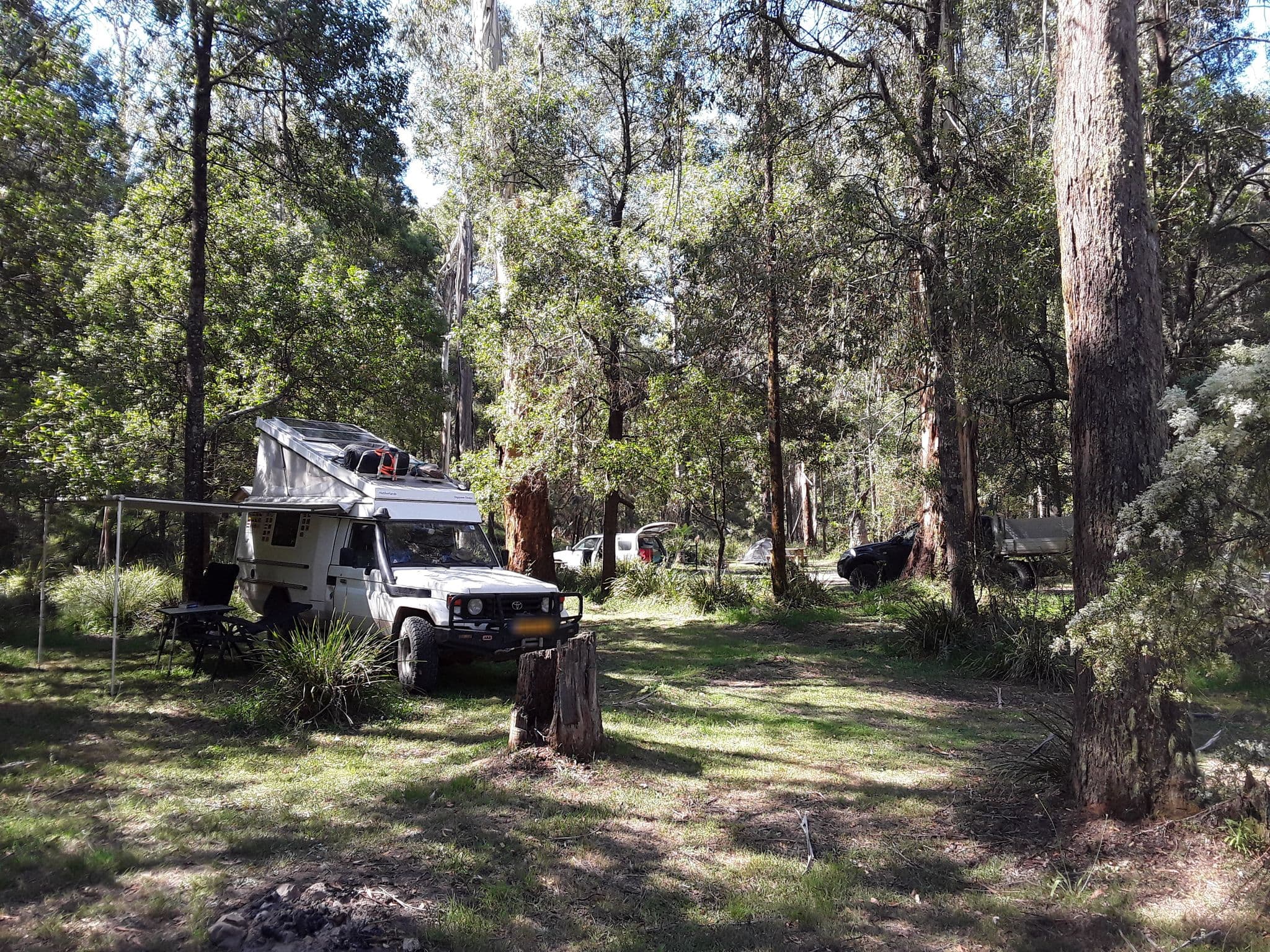 Street view near Goongerah Camping Area, Orbost — © janvanbekkum (CC BY-SA · Mapillary)
