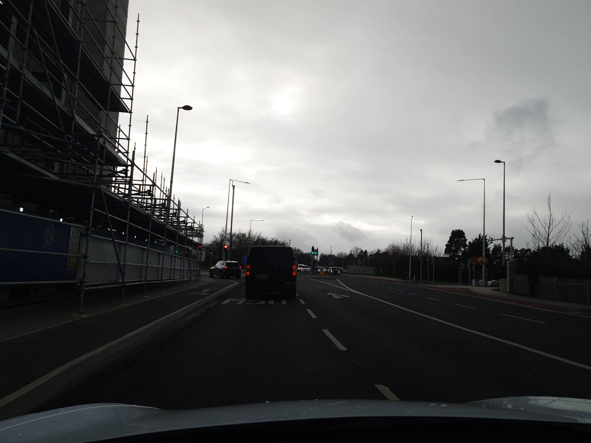 Street view near Beacon Hotel, Sandyford — © yannakis (CC BY-SA · Mapillary)