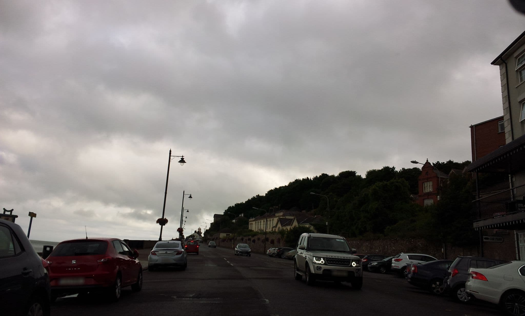 Street view near The Walter Raleigh Hotel, Youghal — © fdmap (CC BY-SA · Mapillary)