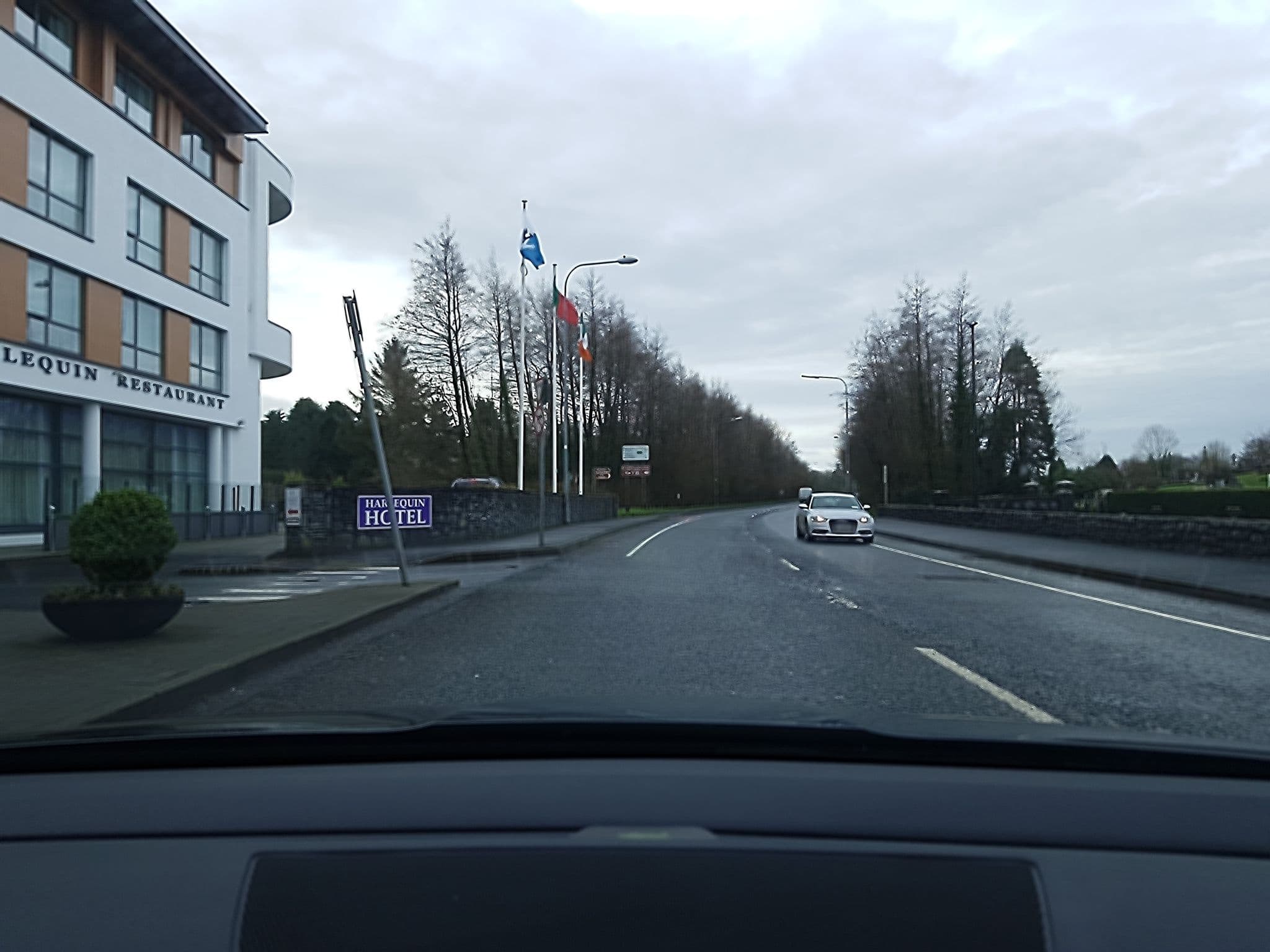 Street view near The Ellison Hotel, Castlebar — © padraigvarley (CC BY-SA · Mapillary)