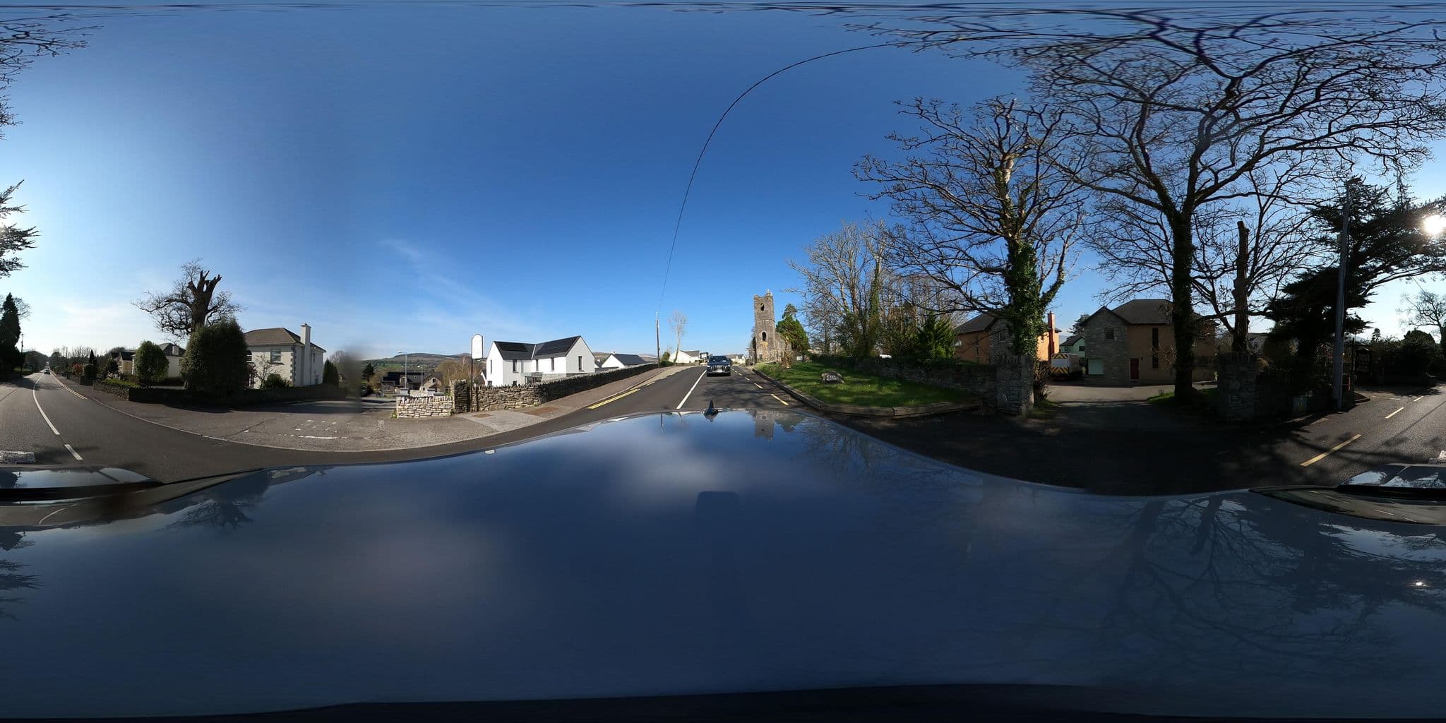 Street view near Golf Course View B&B, Kenmare — © annekaro (CC BY-SA · Mapillary)