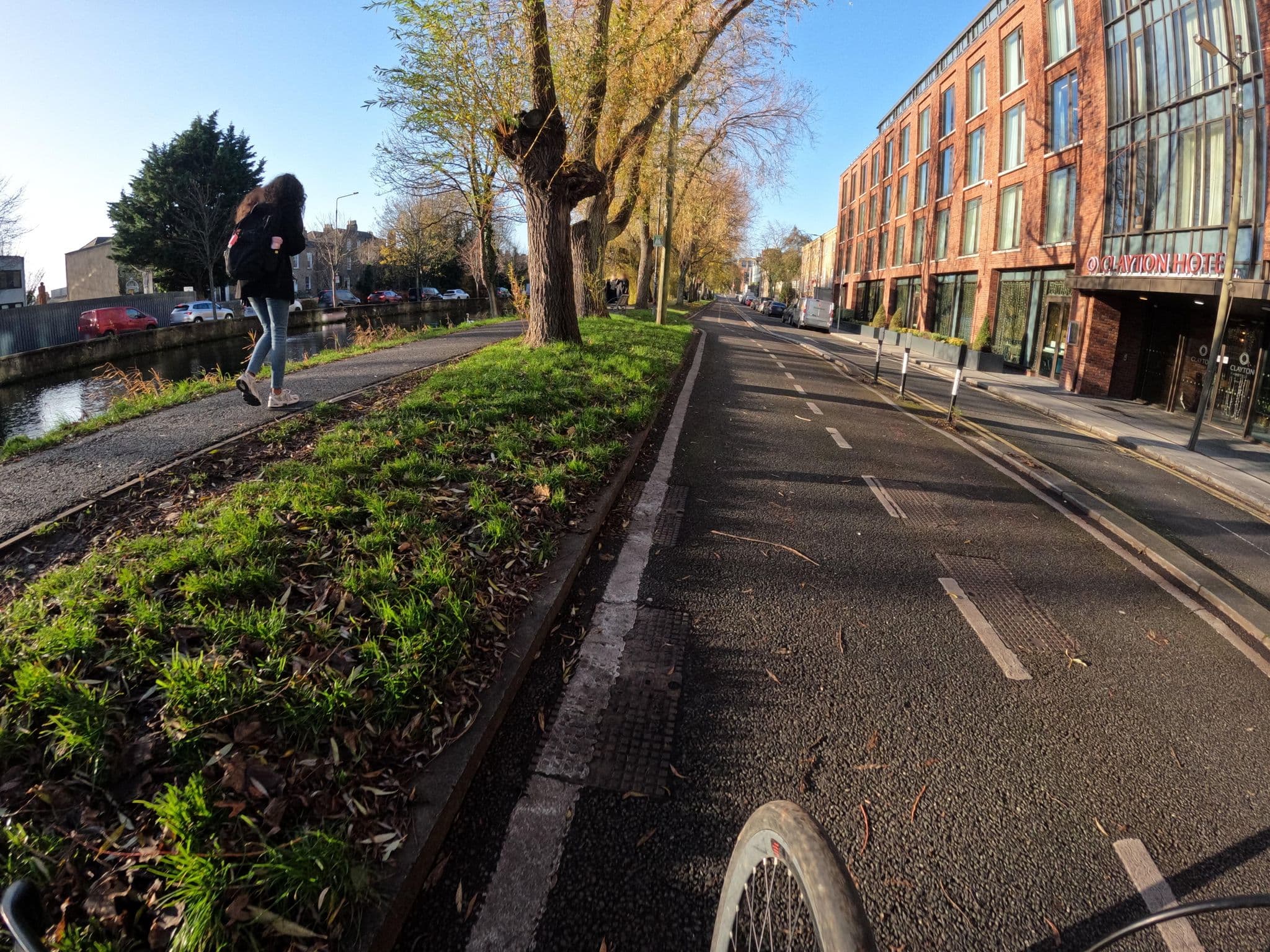 Street view near Clayton Hotel Charlemont, Dublin — © tsfx (CC BY-SA · Mapillary)