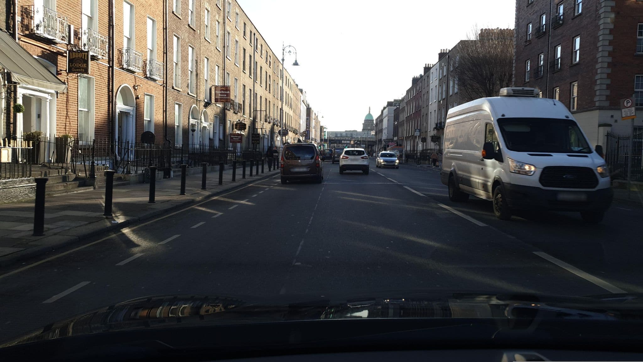 Street view near My Place Dublin Hostel, Fairview — © yannakis (CC BY-SA · Mapillary)