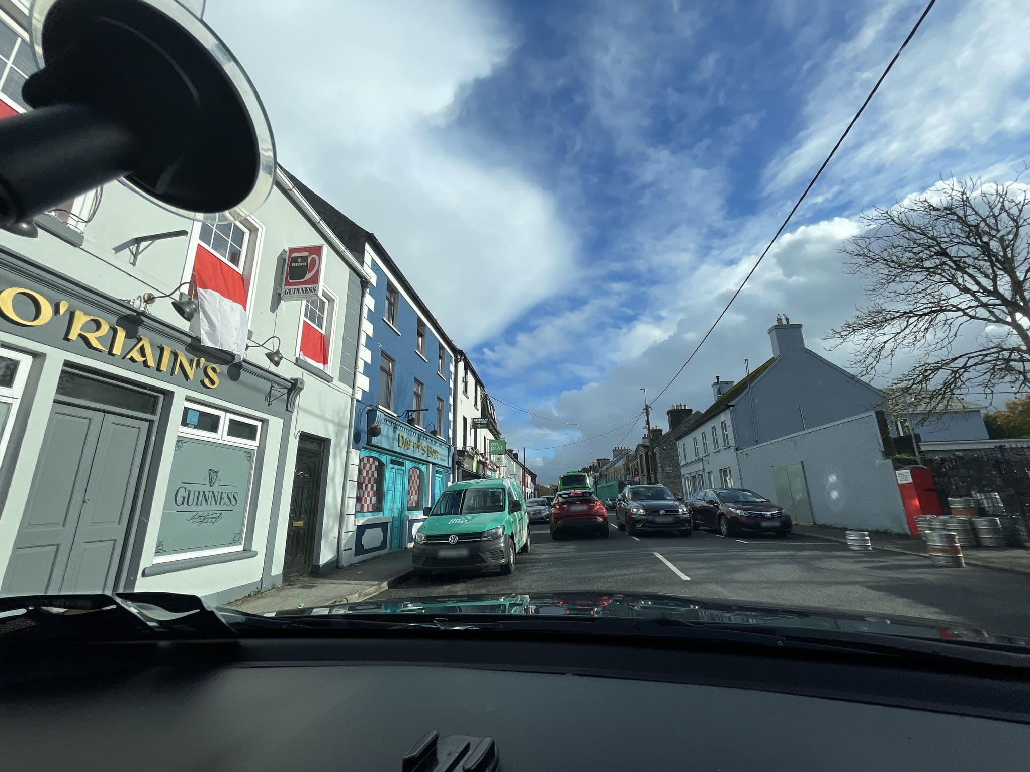 Street view near Corofin Village Hostel & Camping, Ennis — © debigc (CC BY-SA · Mapillary)
