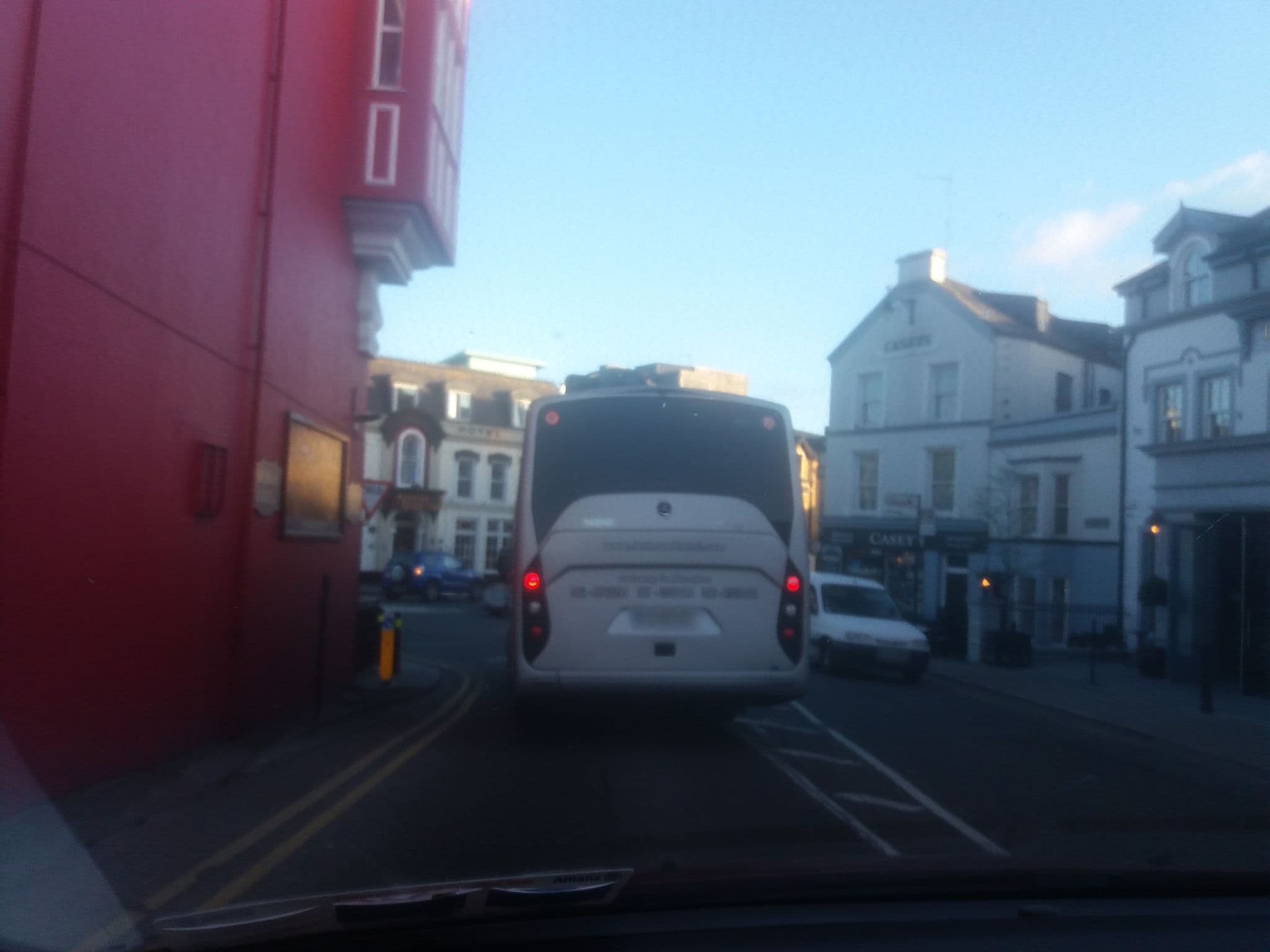 Street view near McSweeney Arms Hotel, Killarney