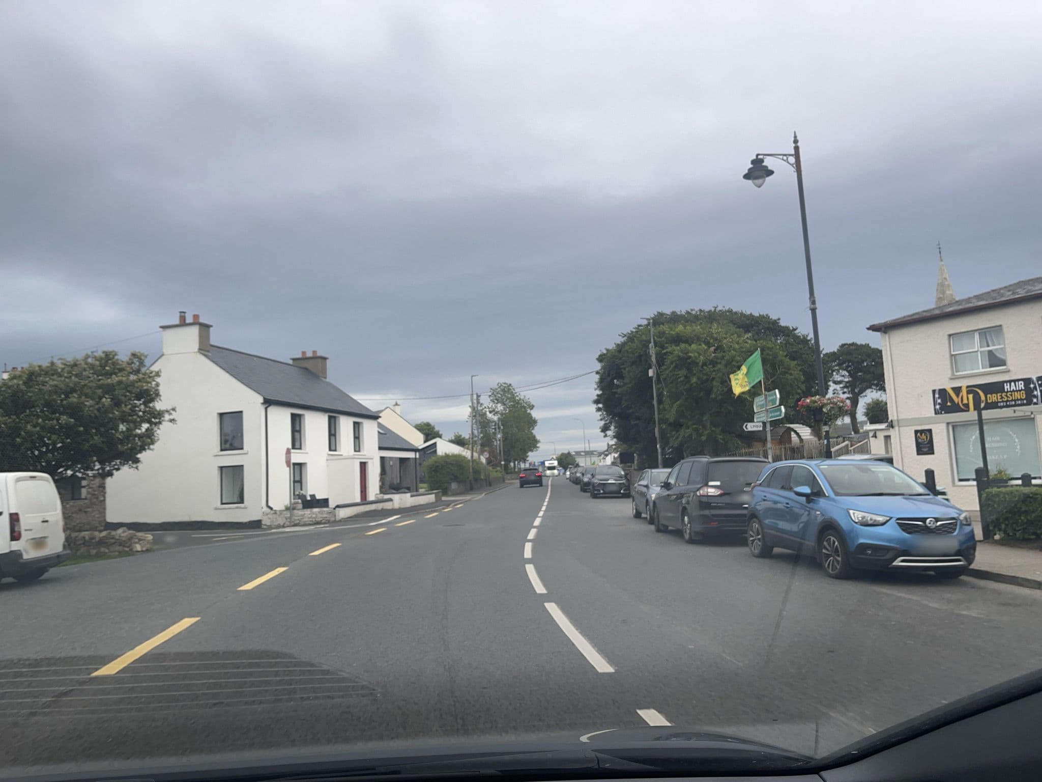 Street view near Arnold's Hotel, Dunlewy — © noelb (CC BY-SA · Mapillary)