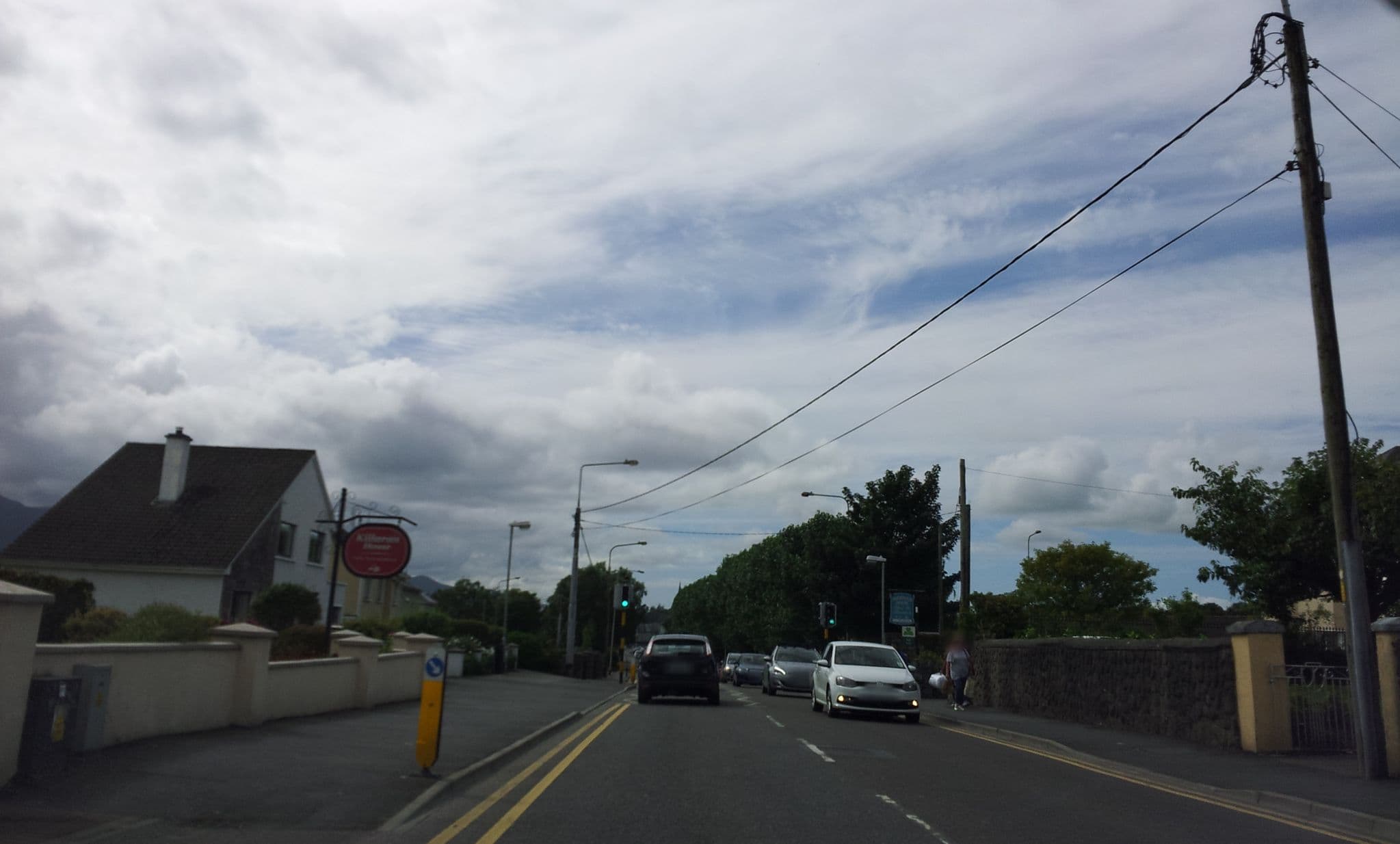 Street view near Killaran House, Killarney
