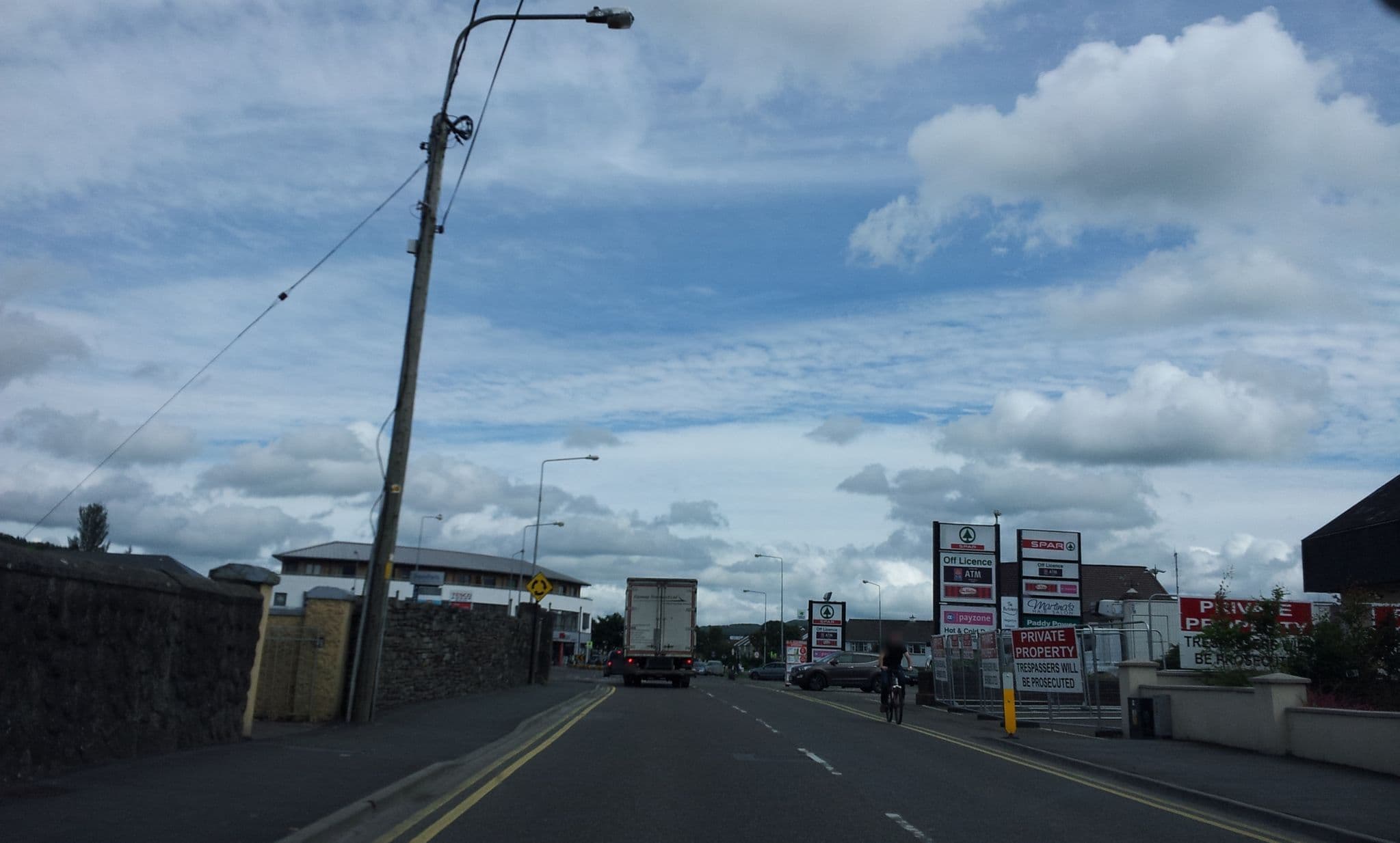 Street view near Parkfield House, Killarney