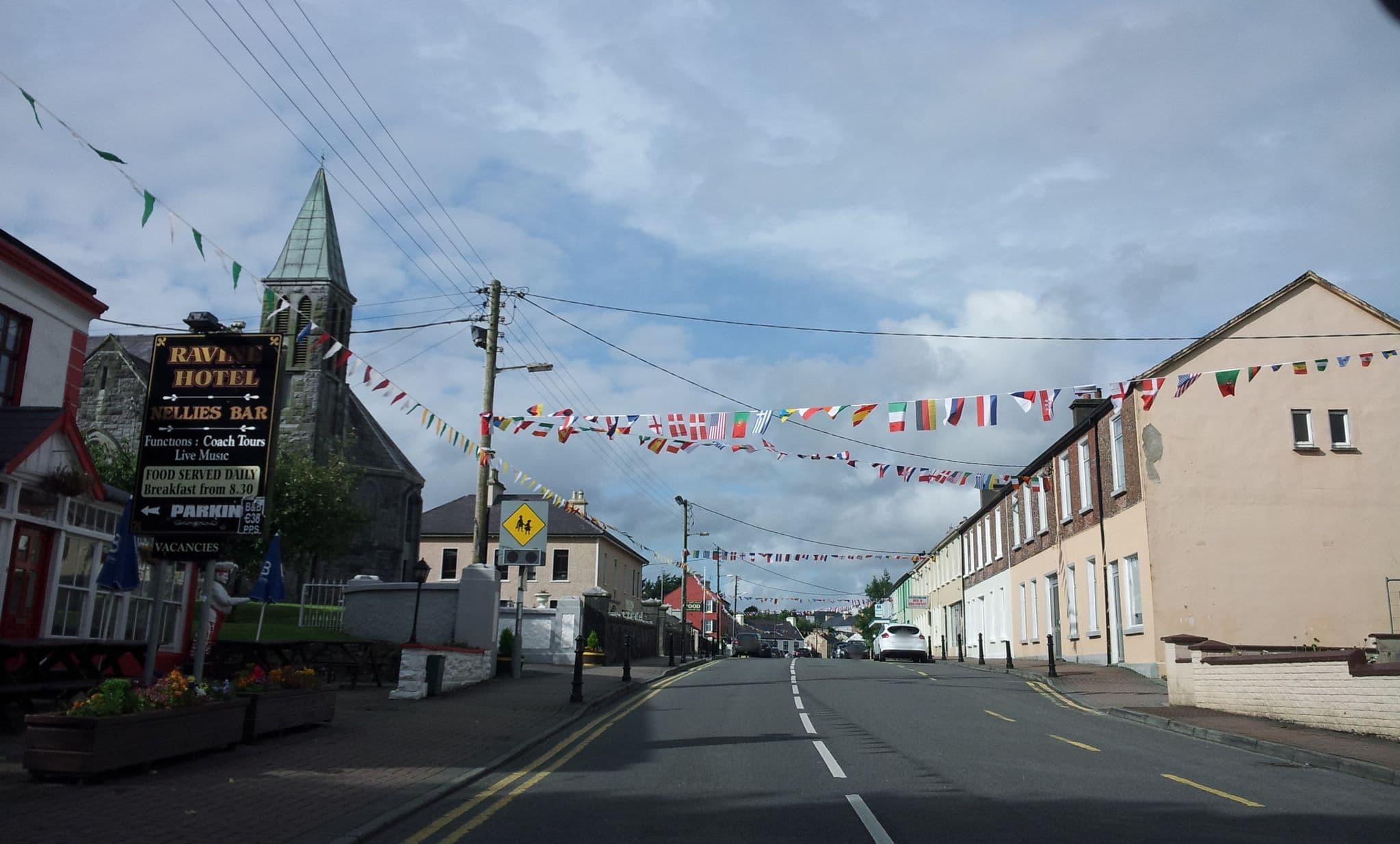 Street view near Ravine Hotel, Ennistimon