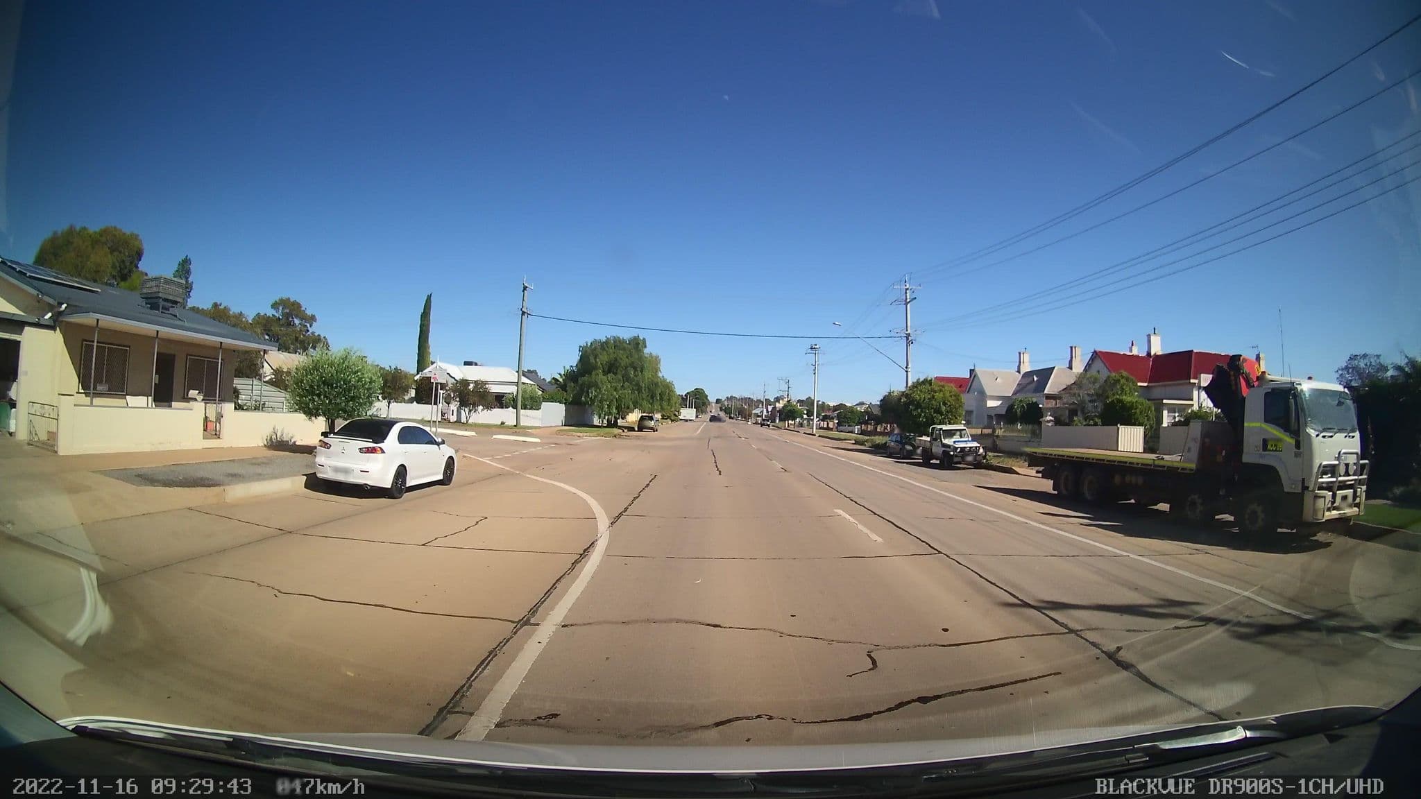 Street view near Oasis Motor Inn, Broken Hill