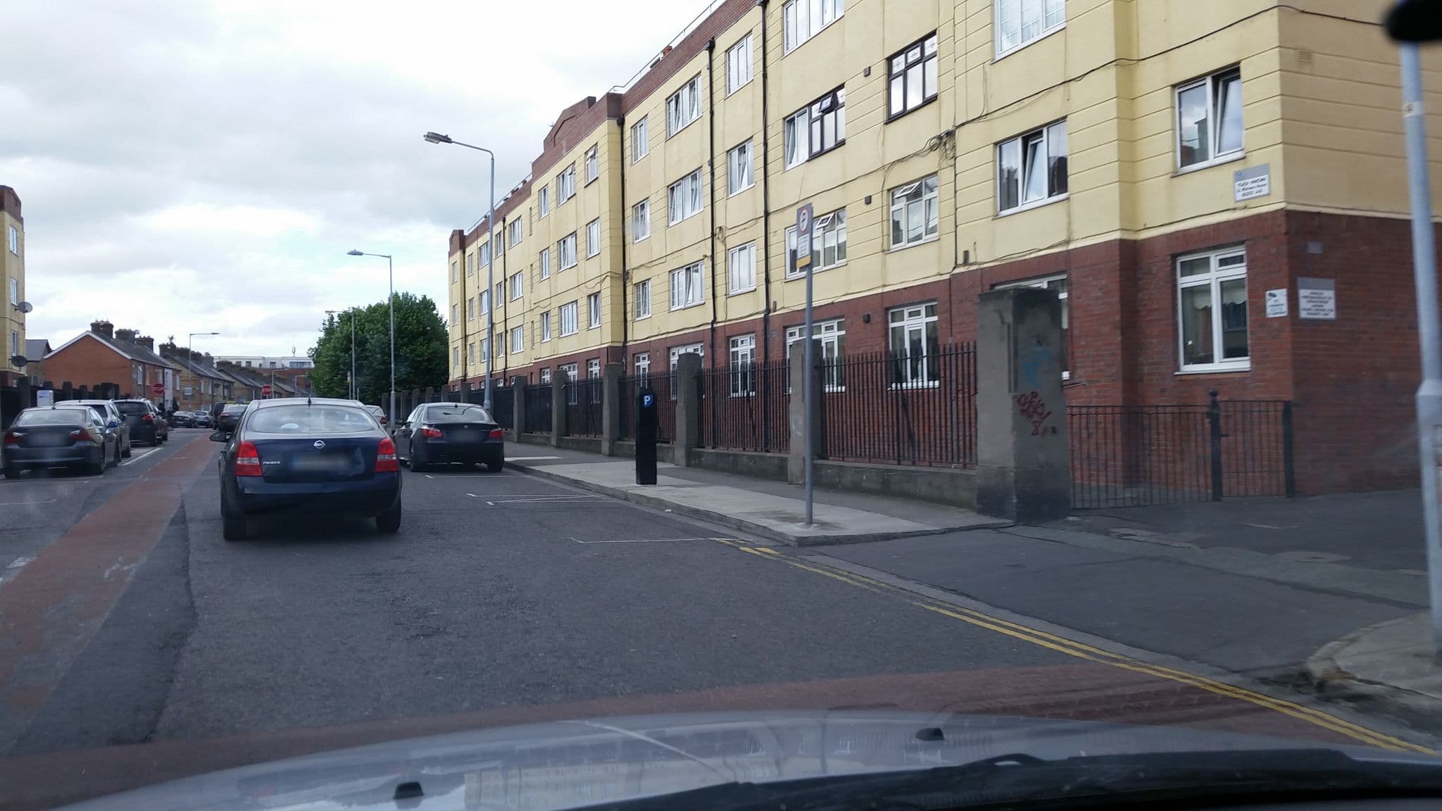 Street view near Hampton by Hilton Dublin City Centre, Rialto — © debigc (CC BY-SA · Mapillary)