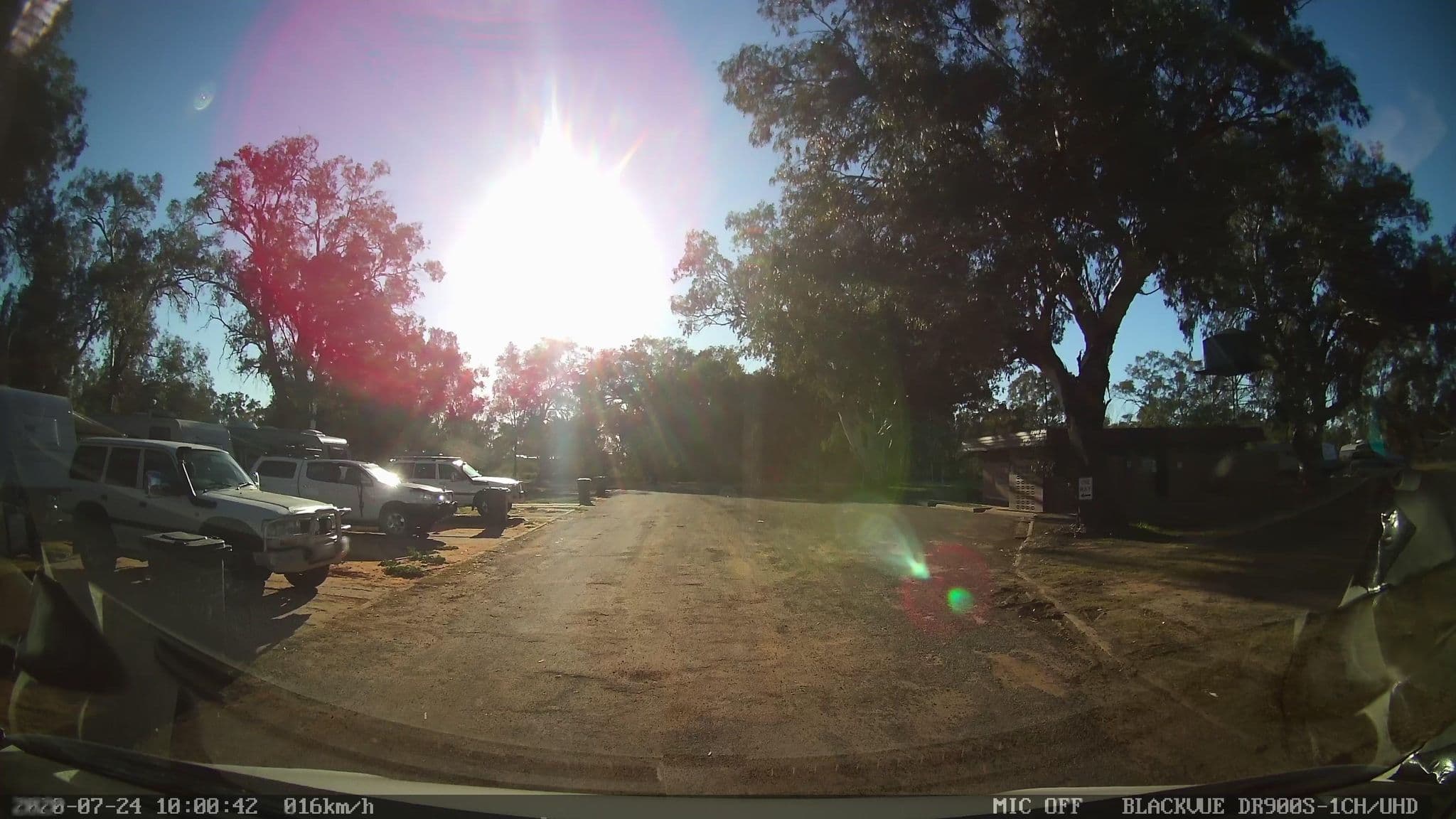 Street view near Victory Park Caravan Park, Broken Hill