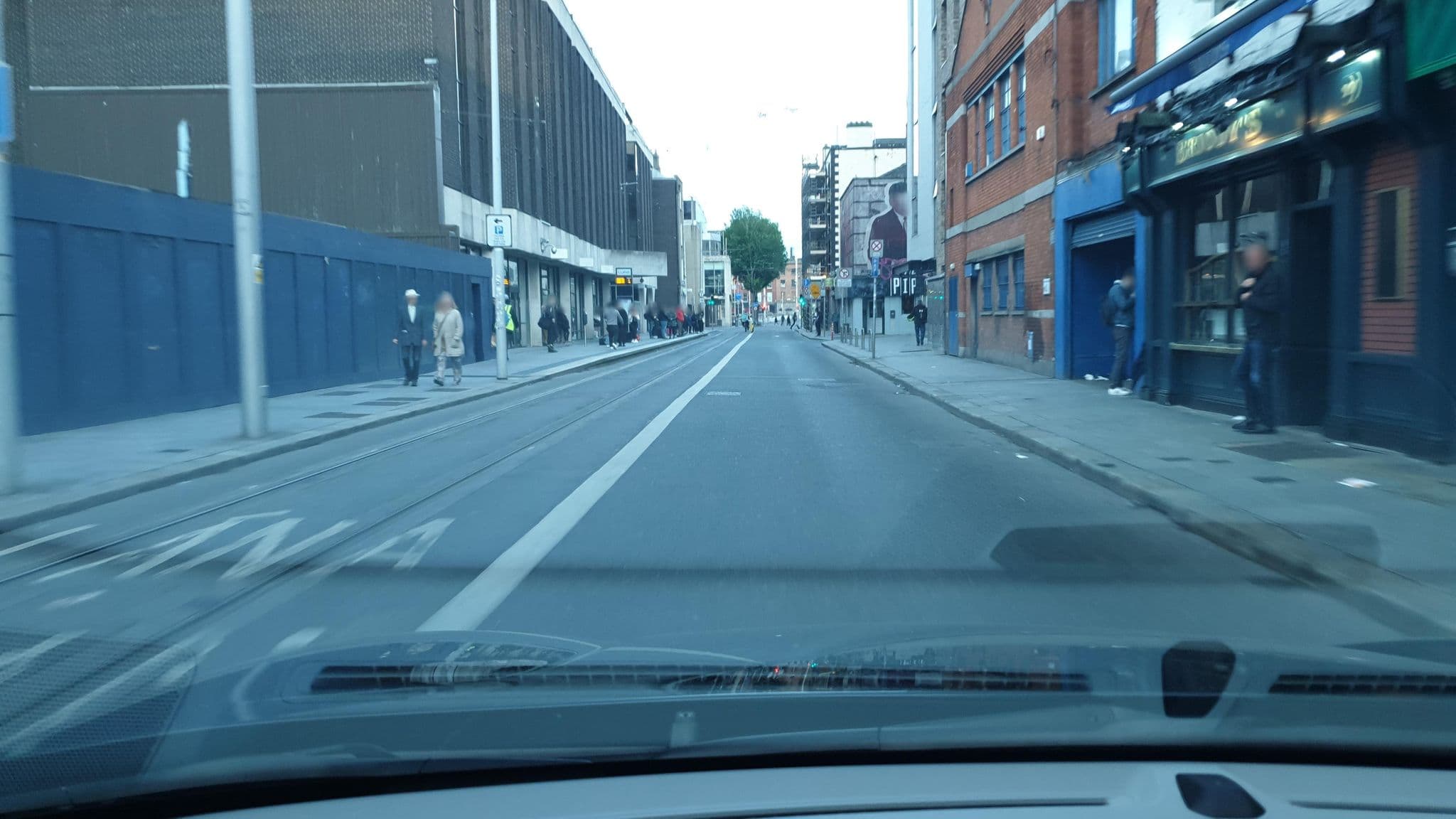 Street view near Spire Hostel, Dublin — © yannakis (CC BY-SA · Mapillary)