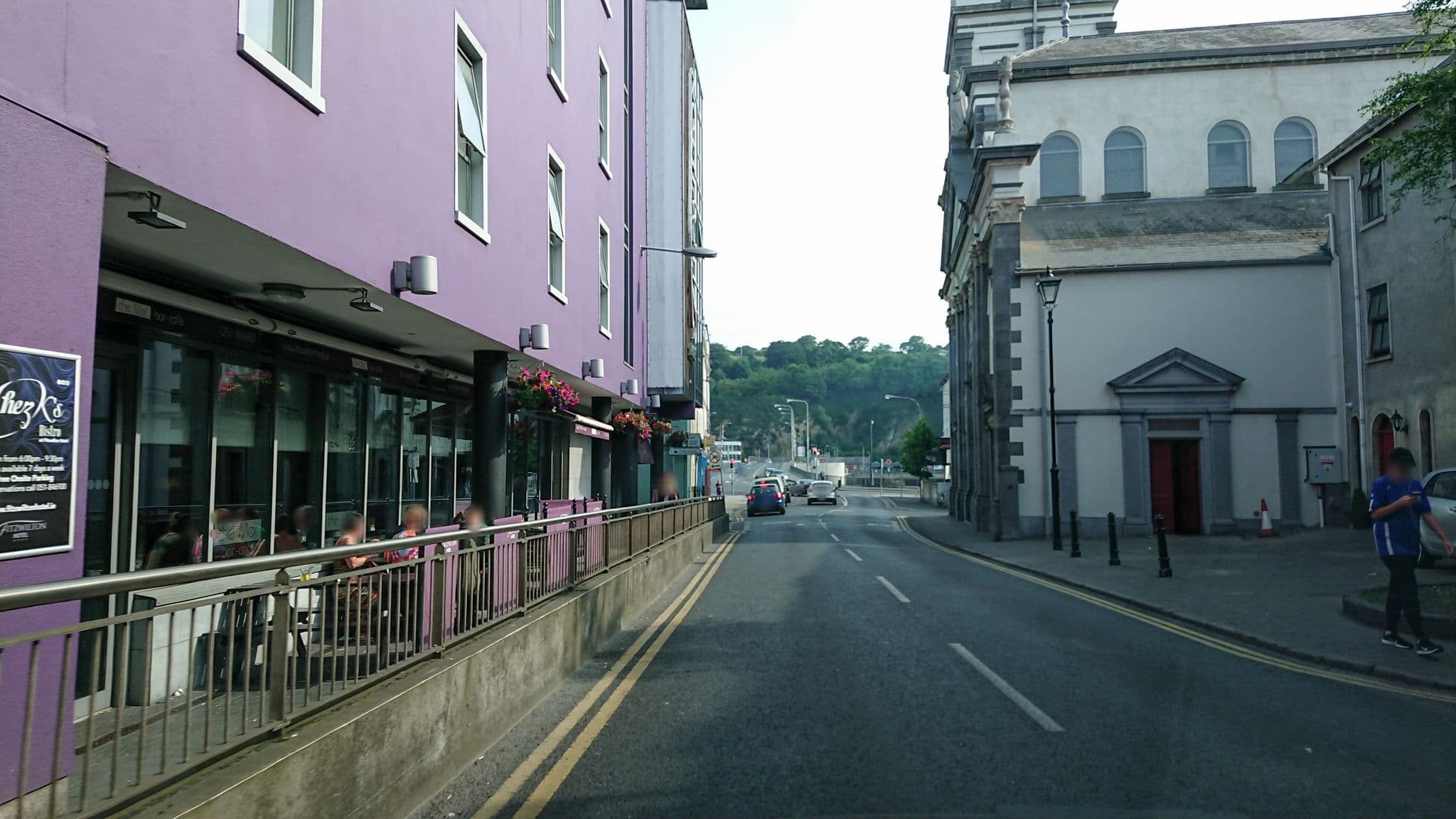 Street view near Fitzwilton Hotel, Waterford — © dave683 (CC BY-SA · Mapillary)