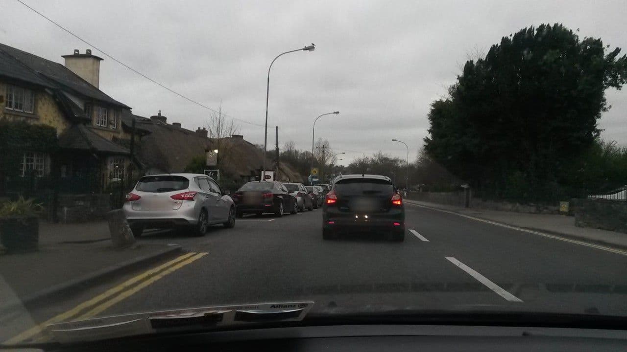 Street view near Dunraven Arms Hotel, Adare — © debigc (CC BY-SA · Mapillary)