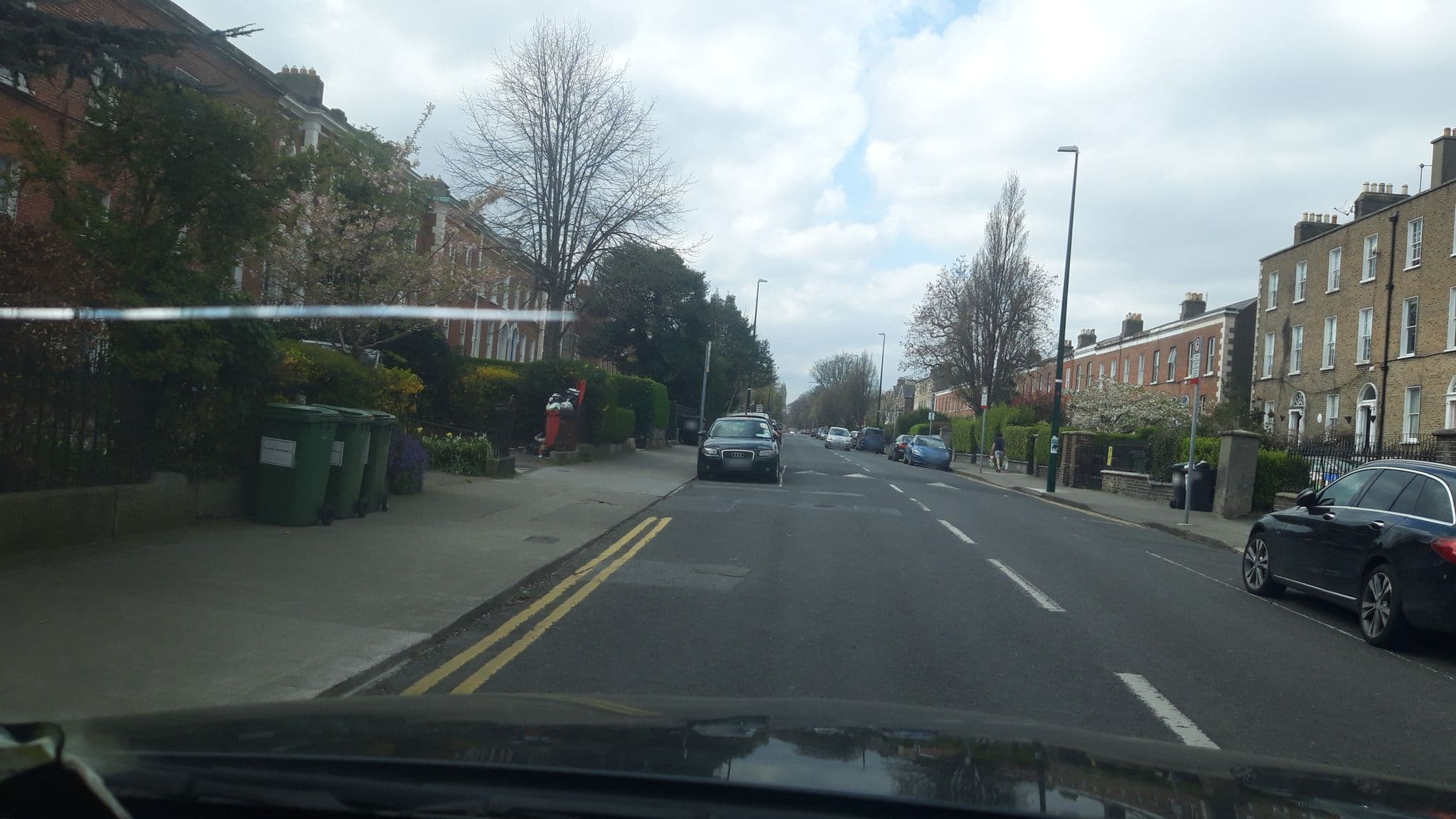 Street view near Clara House, Rathmines — © debigc (CC BY-SA · Mapillary)
