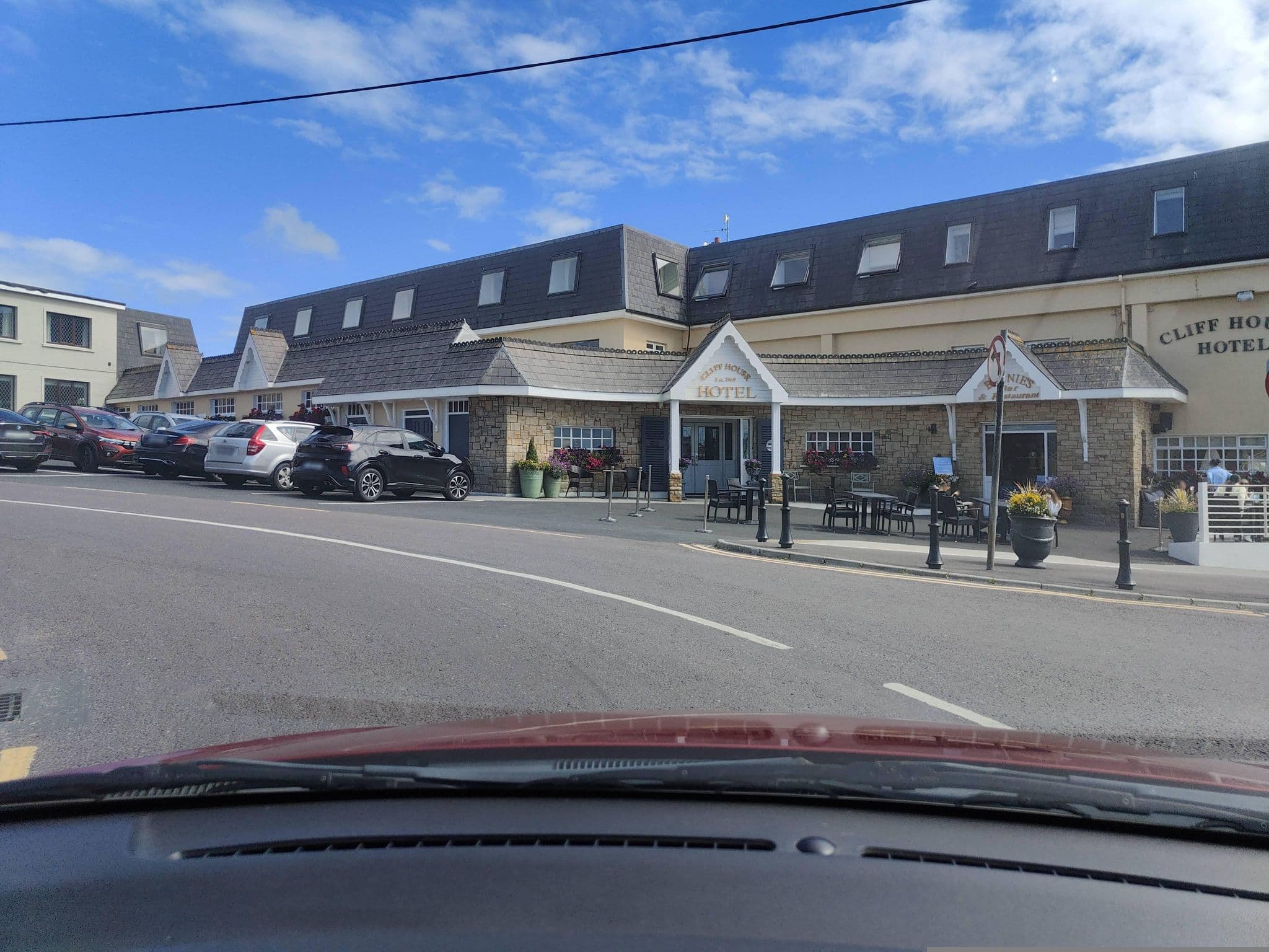 Street view near Cliff House Hotel, Ballybunnion — © gogorm (CC BY-SA · Mapillary)