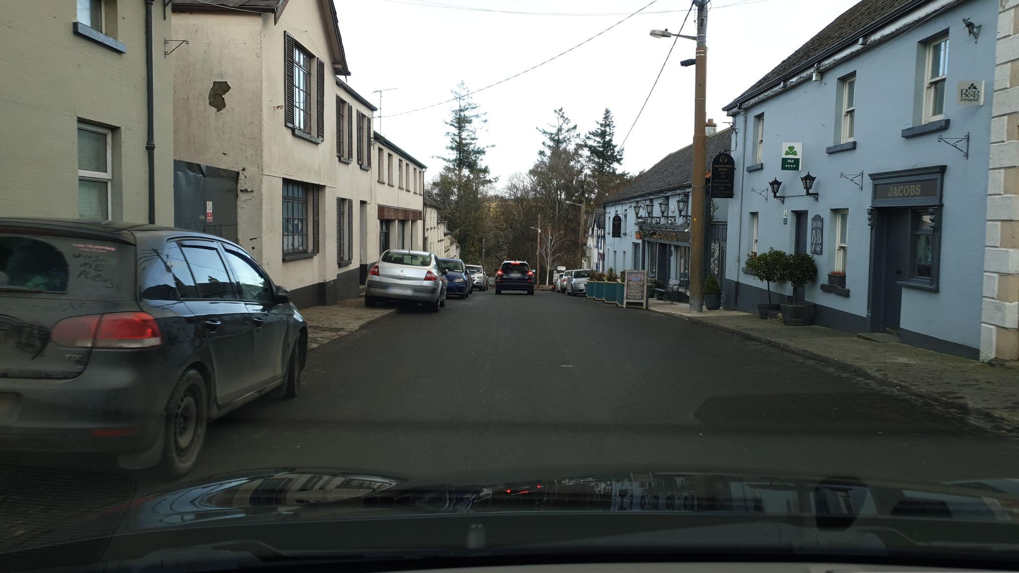 Street view near Jacob's Well B&B, Rathdrum — © yannakis (CC BY-SA · Mapillary)