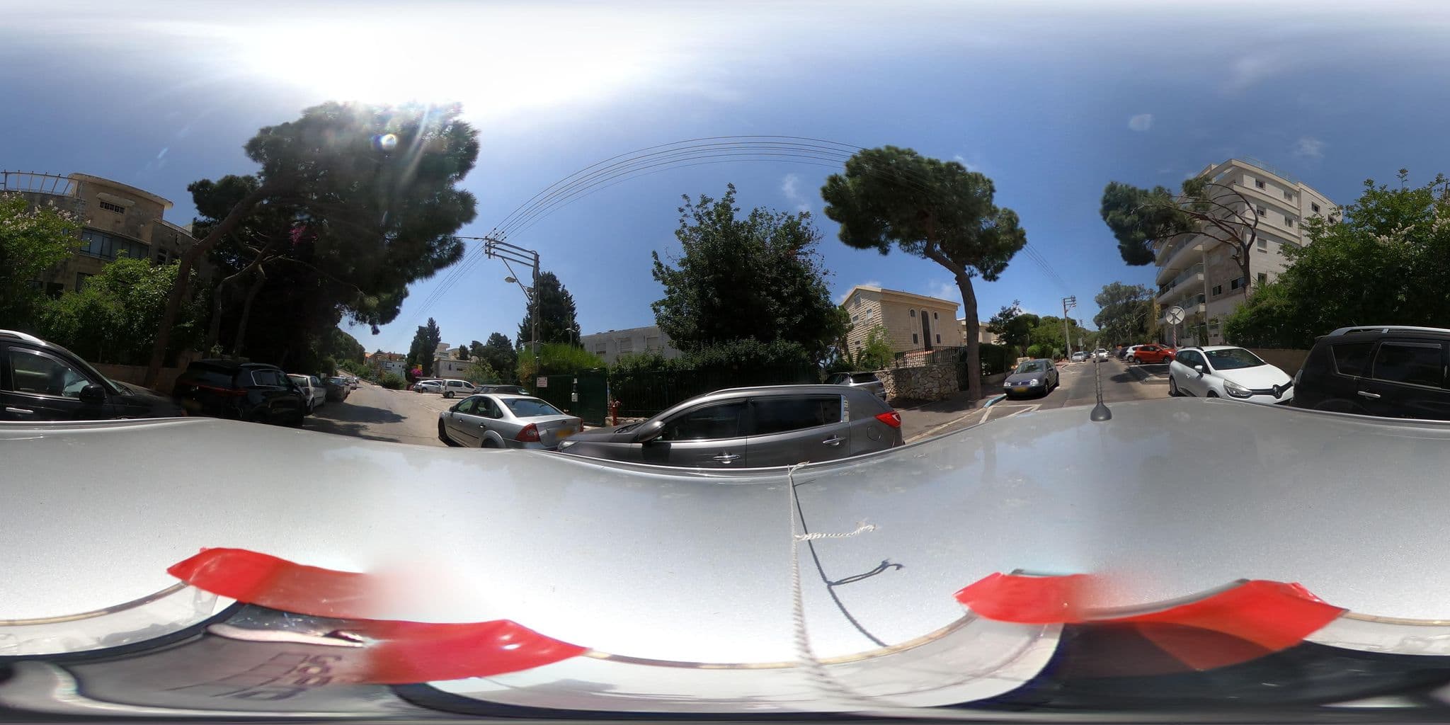 Street view near Bet- Shalom, Haifa — © trigSkarim (CC BY-SA · Mapillary)