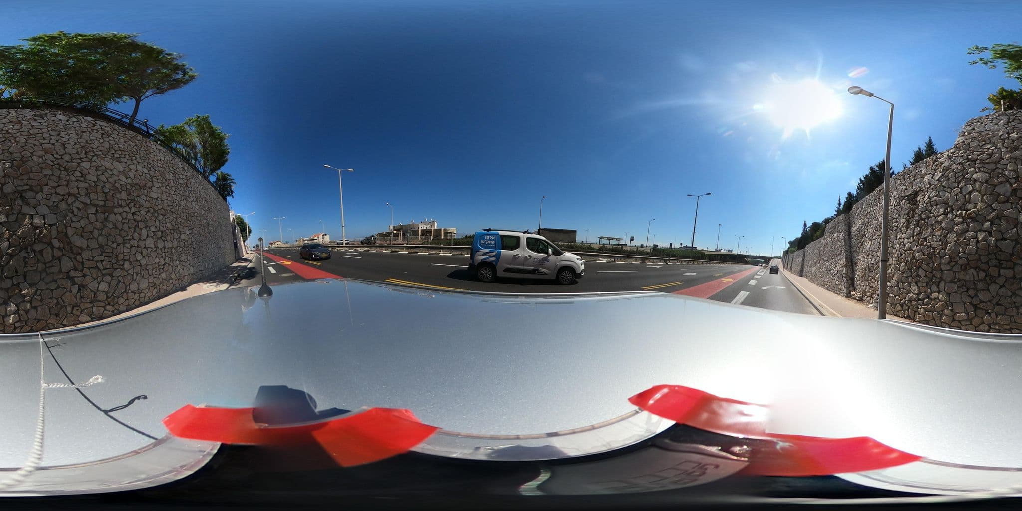 Street view near Tamer Guest House, Haifa — © trigSkarim (CC BY-SA · Mapillary)