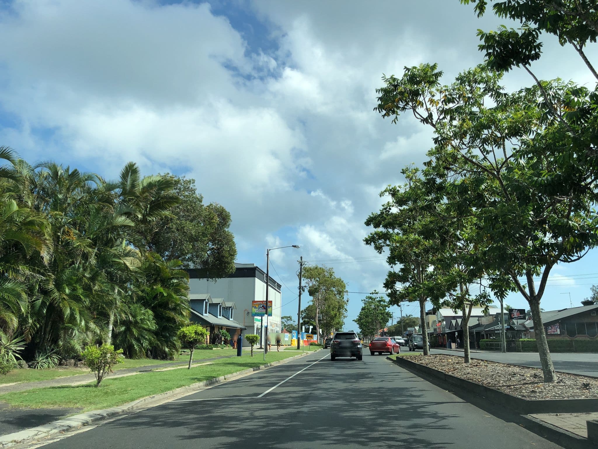 Street view near Lord Byron Resort, Byron Bay — © hakk (CC BY-SA · Mapillary)