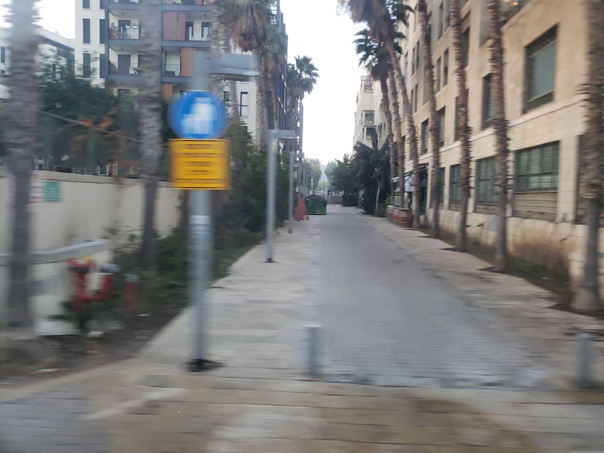 Street view near Milk & Honey Hostel, Jaffa — © mapfool (CC BY-SA · Mapillary)