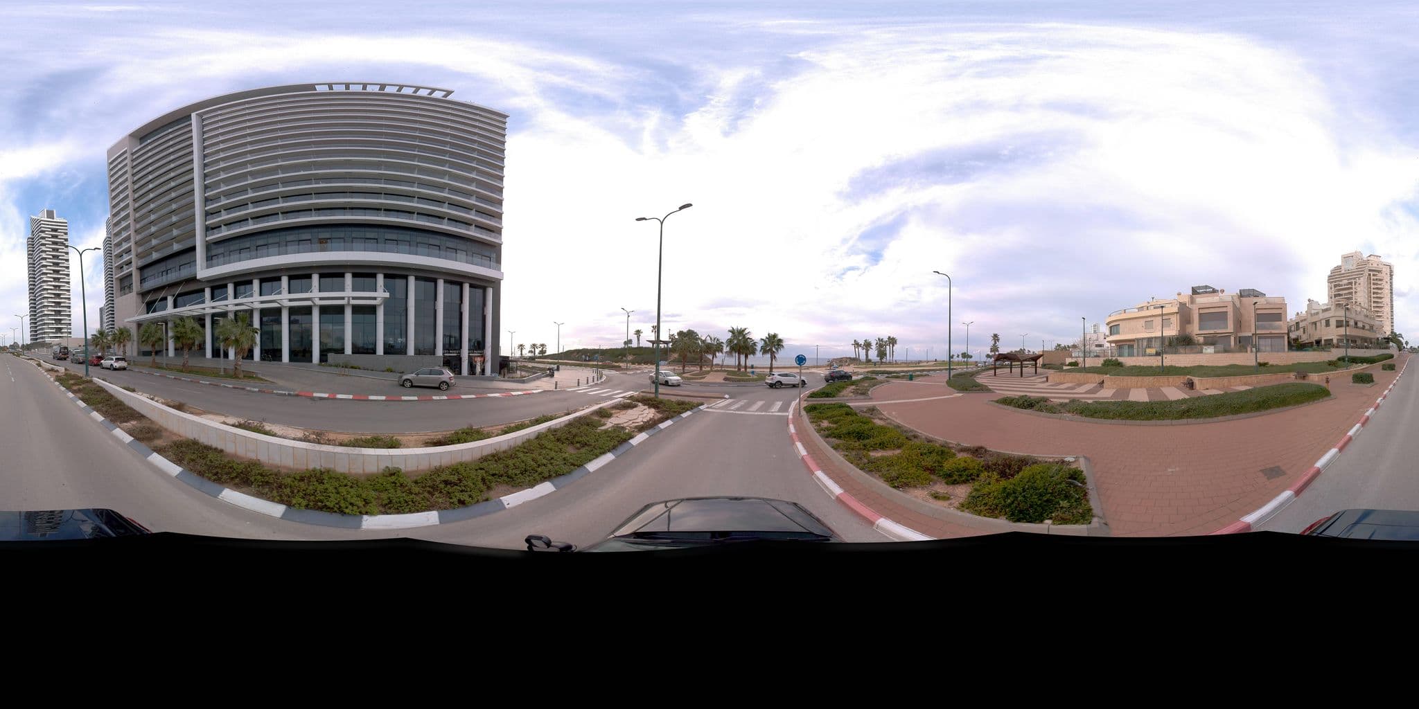 Street view near West Lagoon Resort Netanya, Netanya — © jeffreymartin (CC BY-SA · Mapillary)
