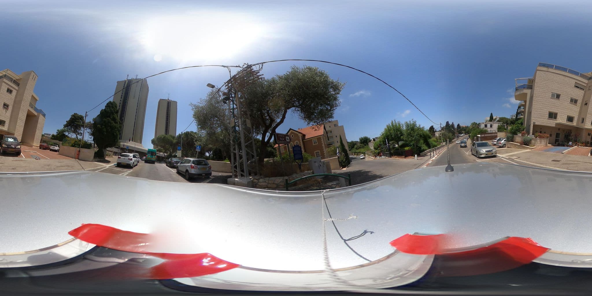 Street view near Carmella Hotel, Haifa — © trigSkarim (CC BY-SA · Mapillary)