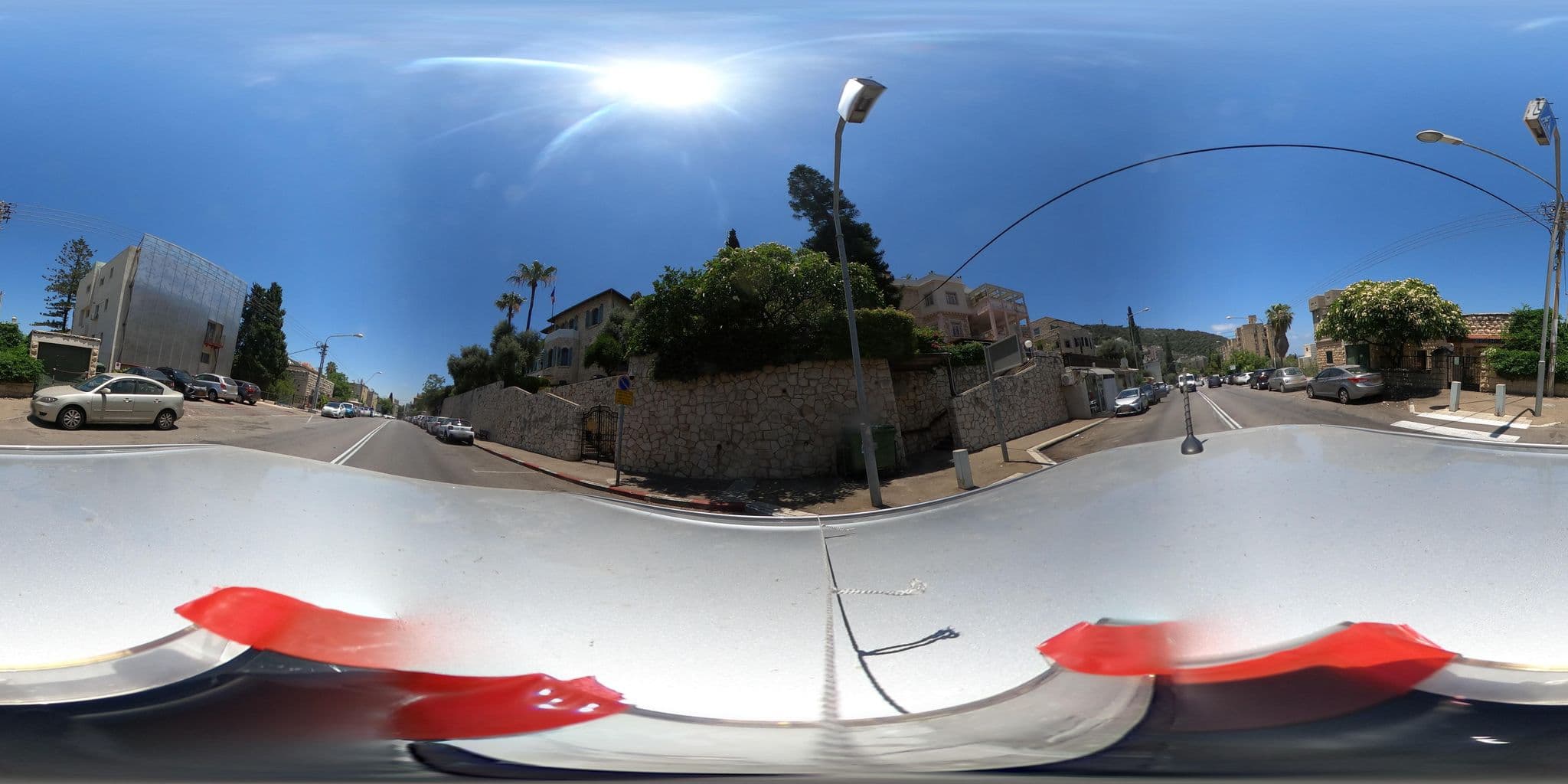 Street view near Bethel Hostel, Haifa — © trigSkarim (CC BY-SA · Mapillary)