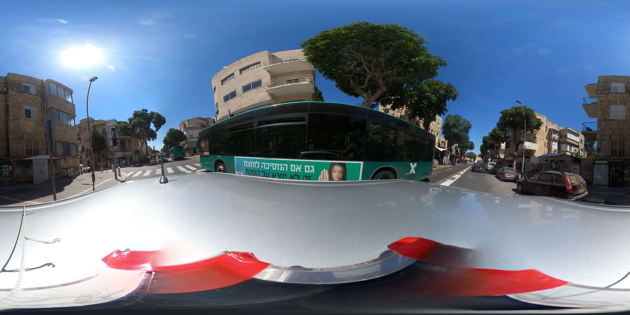 Street view near The New Eden Hotel Haifa, Haifa — © trigSkarim (CC BY-SA · Mapillary)