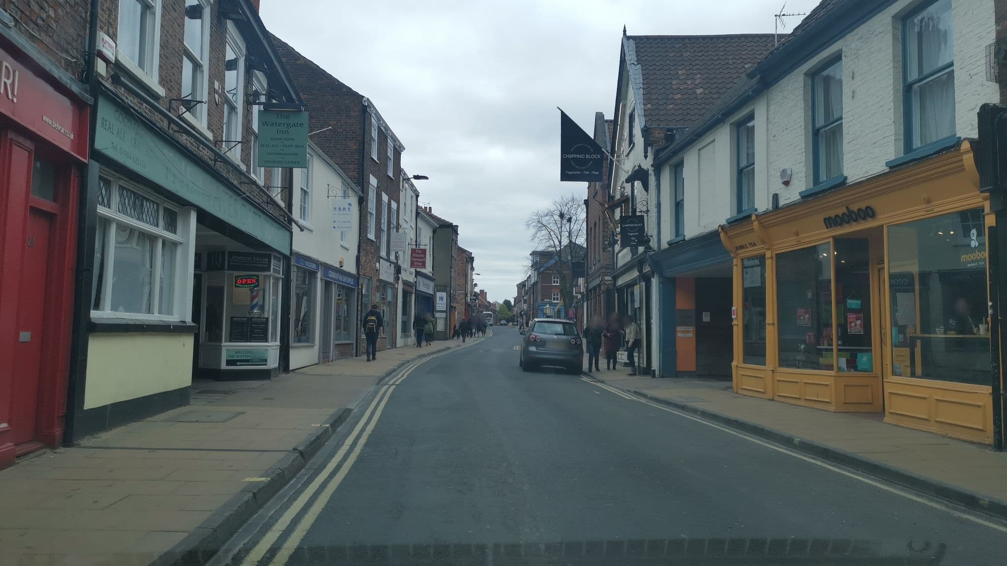 Street view near Watergate Inn, York